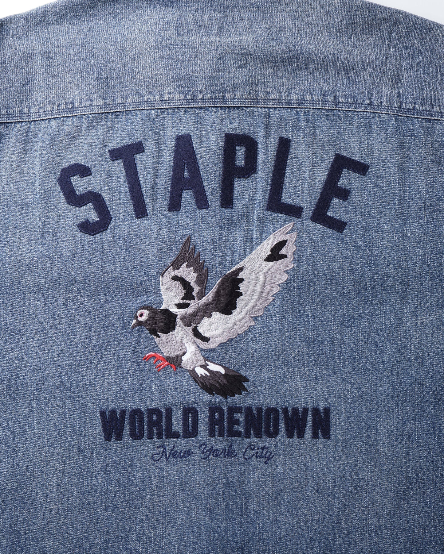 In Flight Denim Shirt - Woven | Staple Pigeon