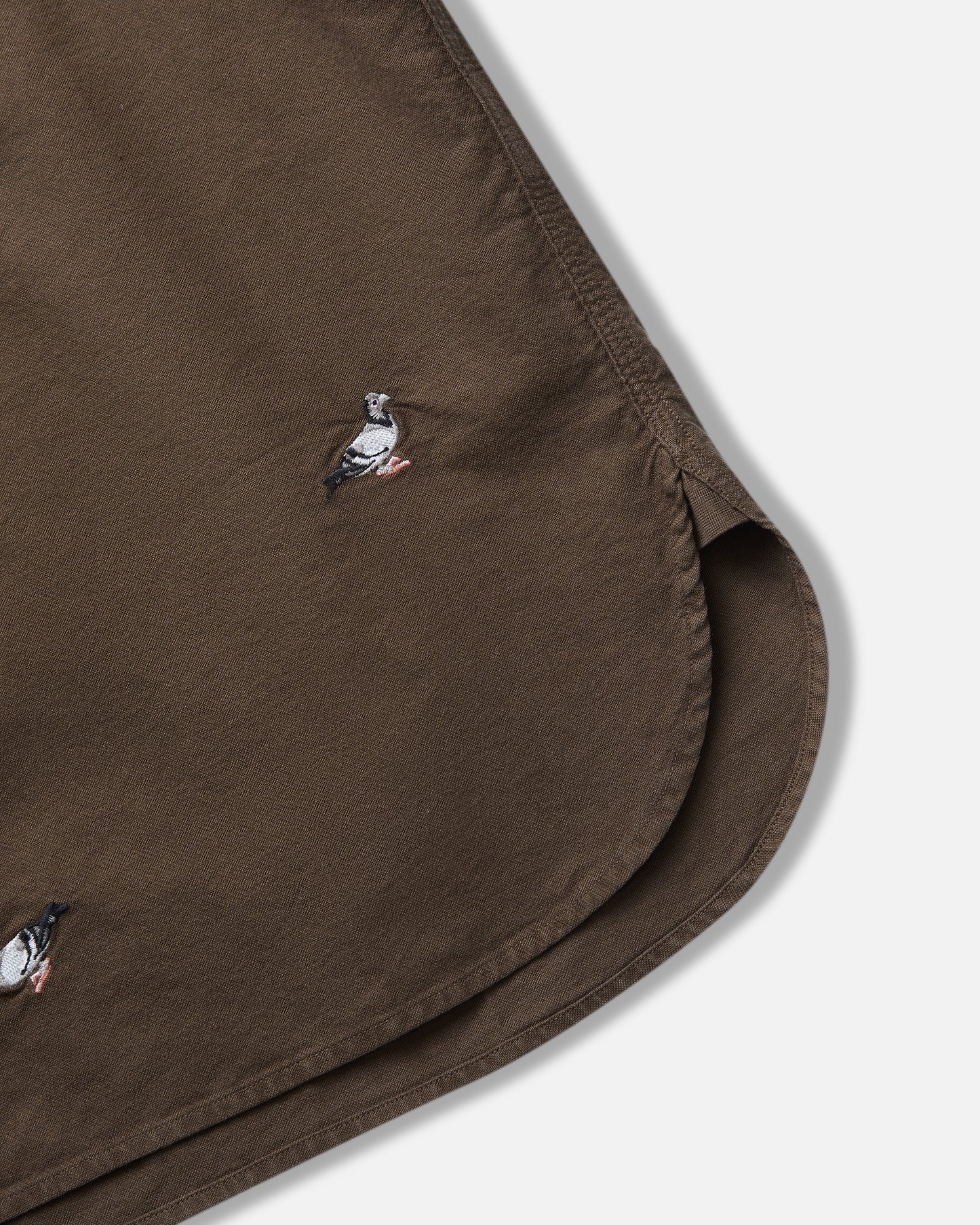 All Over Embroidered Pigeon Shirt - Woven | Staple Pigeon