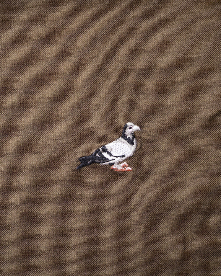 All Over Embroidered Pigeon Shirt - Woven | Staple Pigeon