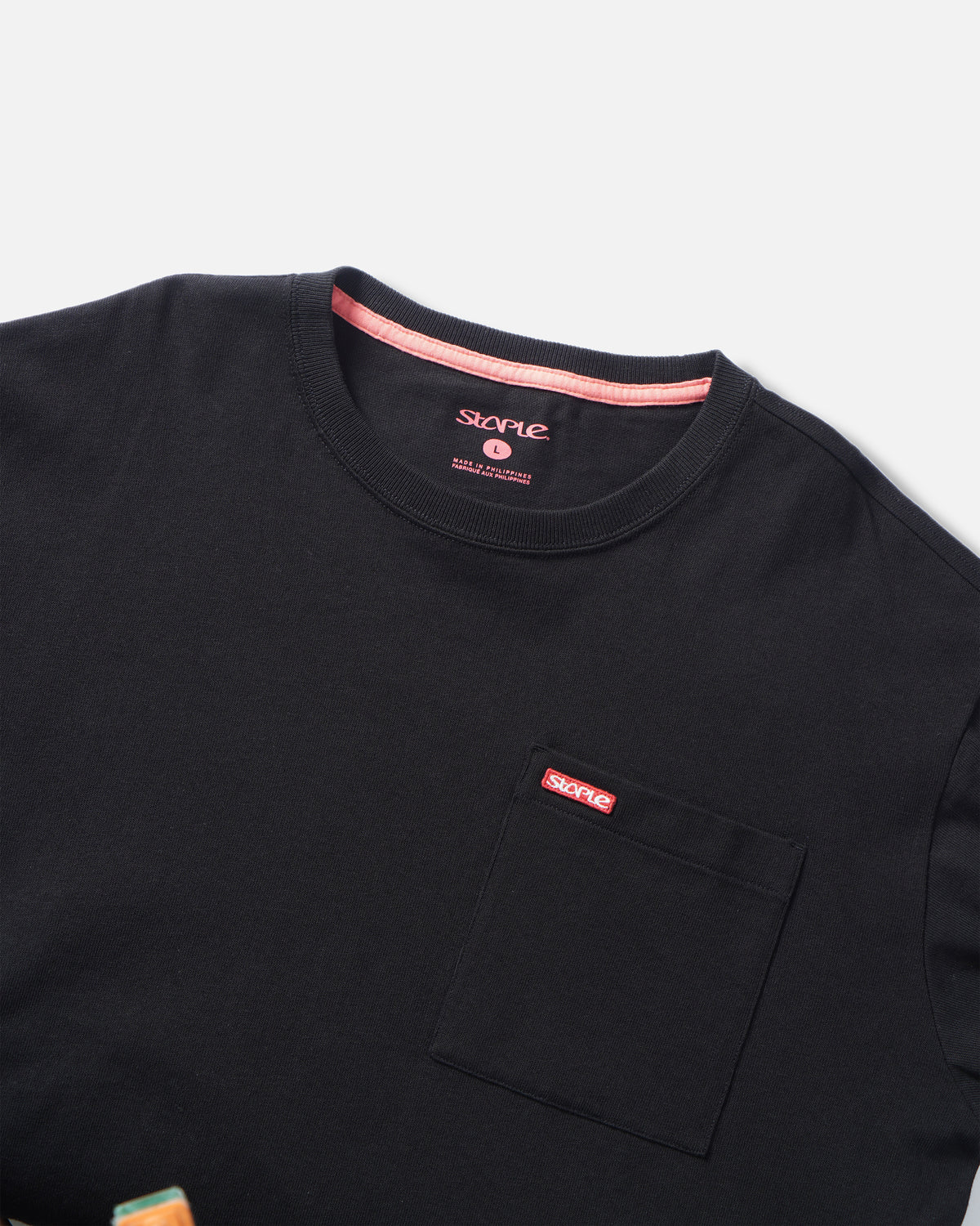 L/S Bar Logo Pkt Tee - LS Tee | Staple Pigeon