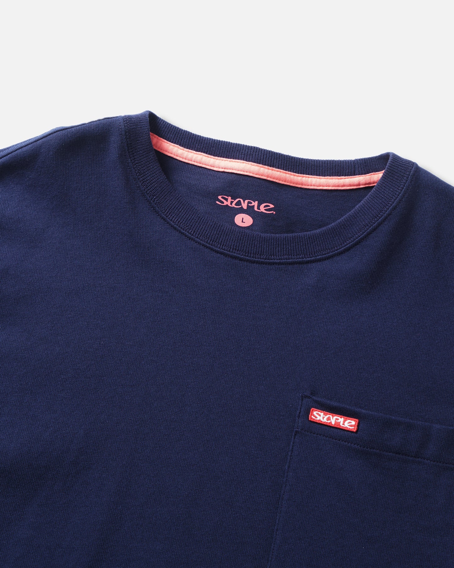 L/S Bar Logo Pkt Tee - Tee | Staple Pigeon