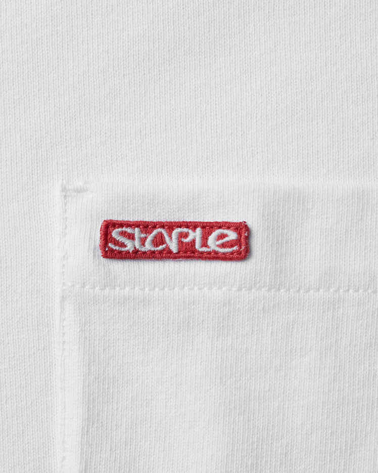 L/S Bar Logo Pkt Tee - Tee | Staple Pigeon
