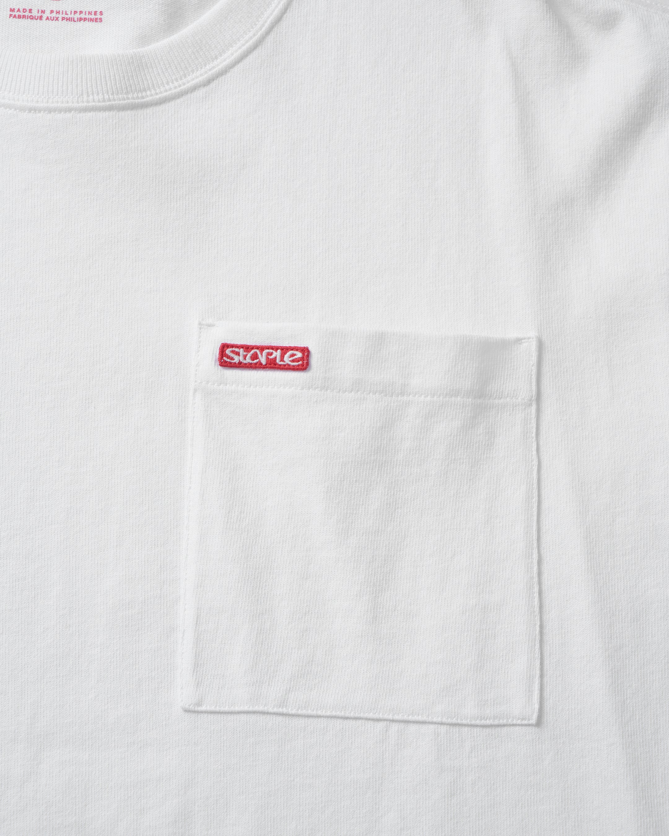 L/S Bar Logo Pkt Tee - LS Tee | Staple Pigeon