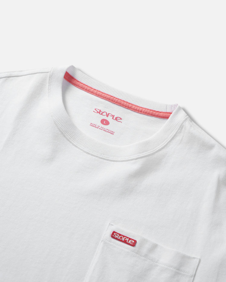 L/S Bar Logo Pkt Tee - Tee | Staple Pigeon