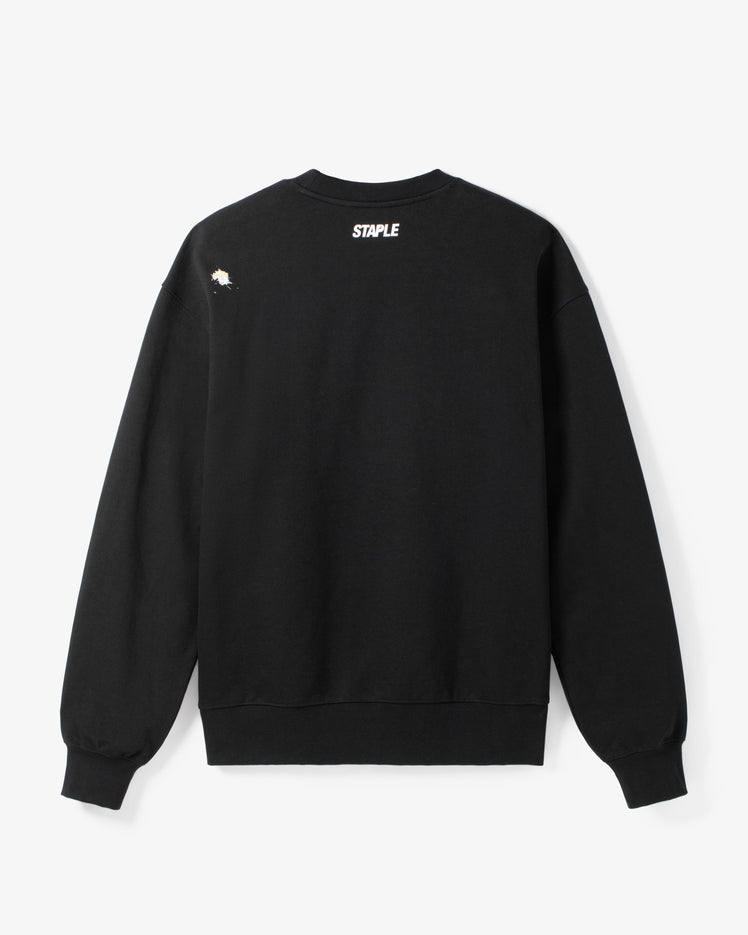 Emb Pigeon Crewneck