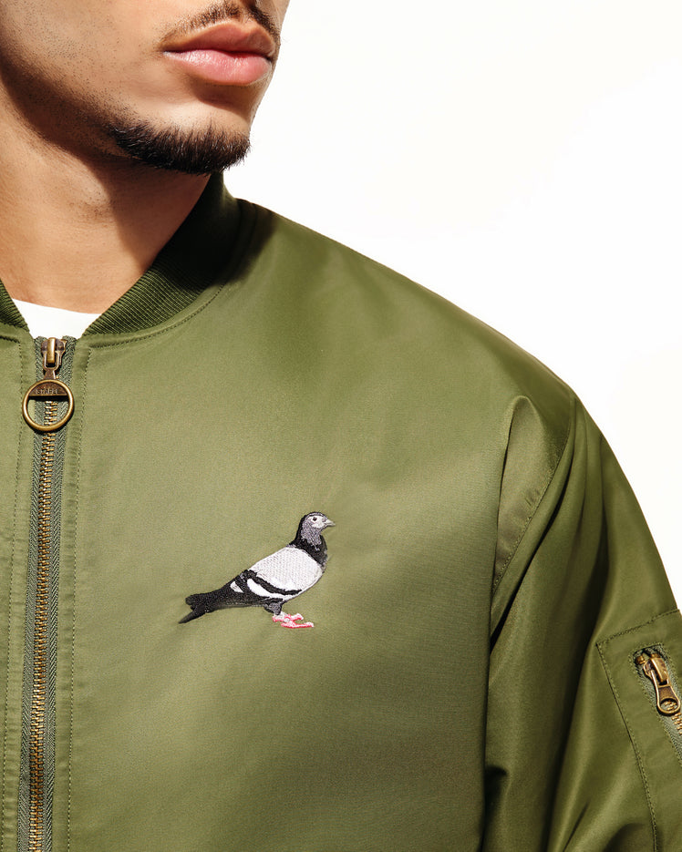 Pigeon Logo Bomber Jkt - Jacket | Staple Pigeon