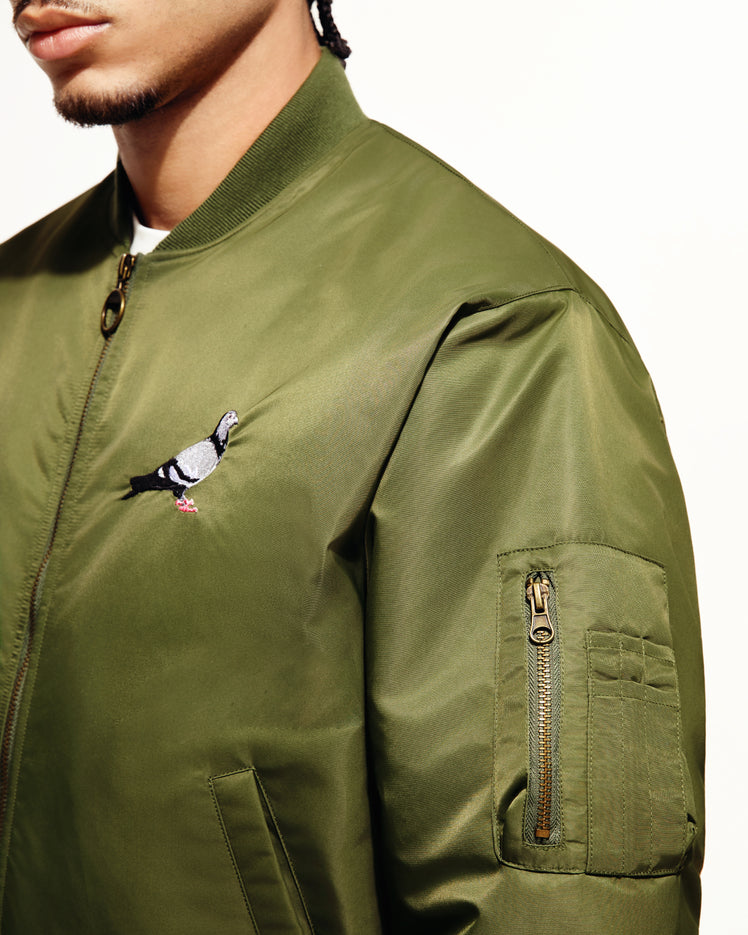 Pigeon Logo Bomber Jkt - Jacket | Staple Pigeon