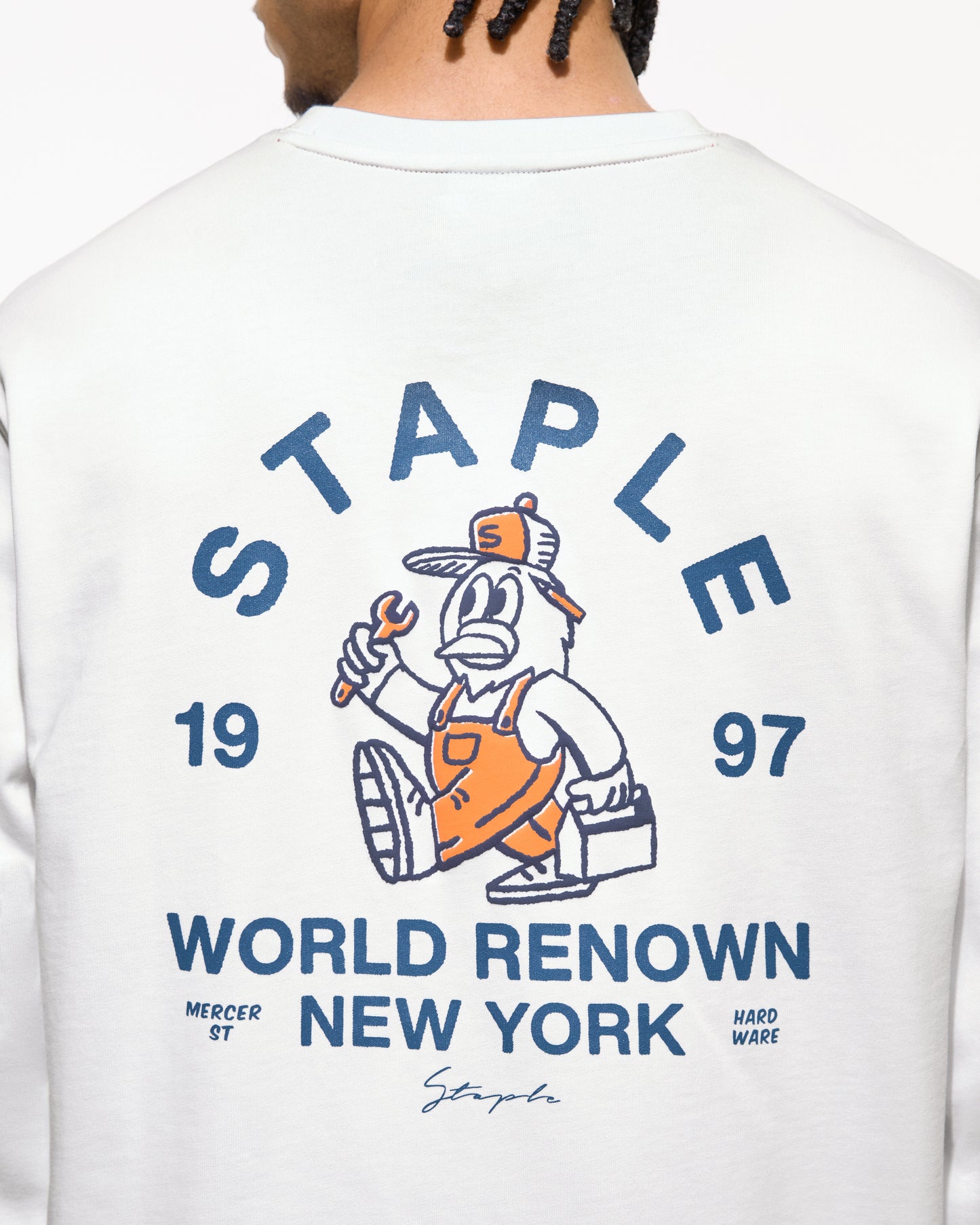 Mechanic L/S Tee - Tee | Staple Pigeon