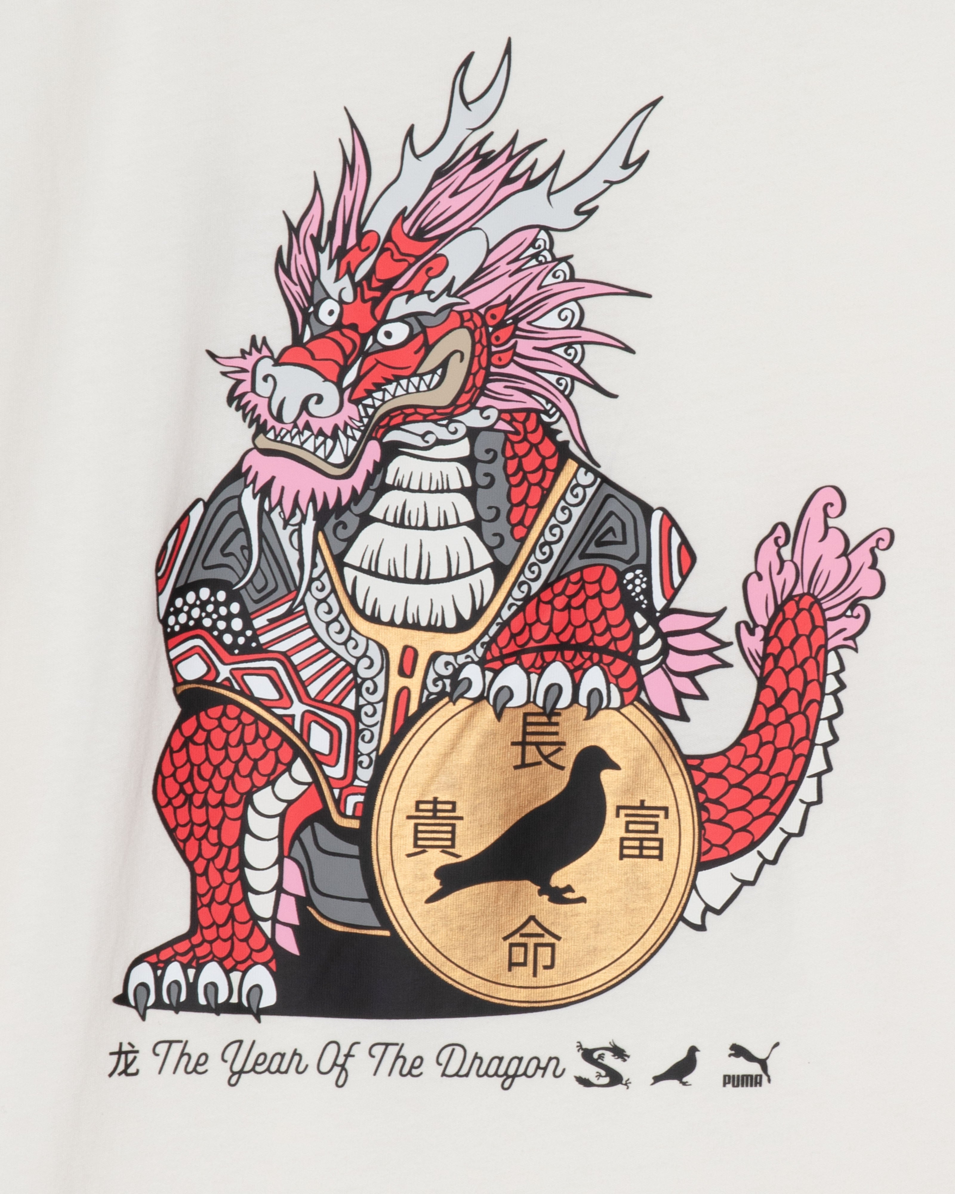 Staple Puma x Staple Graphic Tee “Year Of The Dragon”