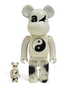 Staple x Atmos x Medicom Toy 400% and 100% Be@rbrick Set