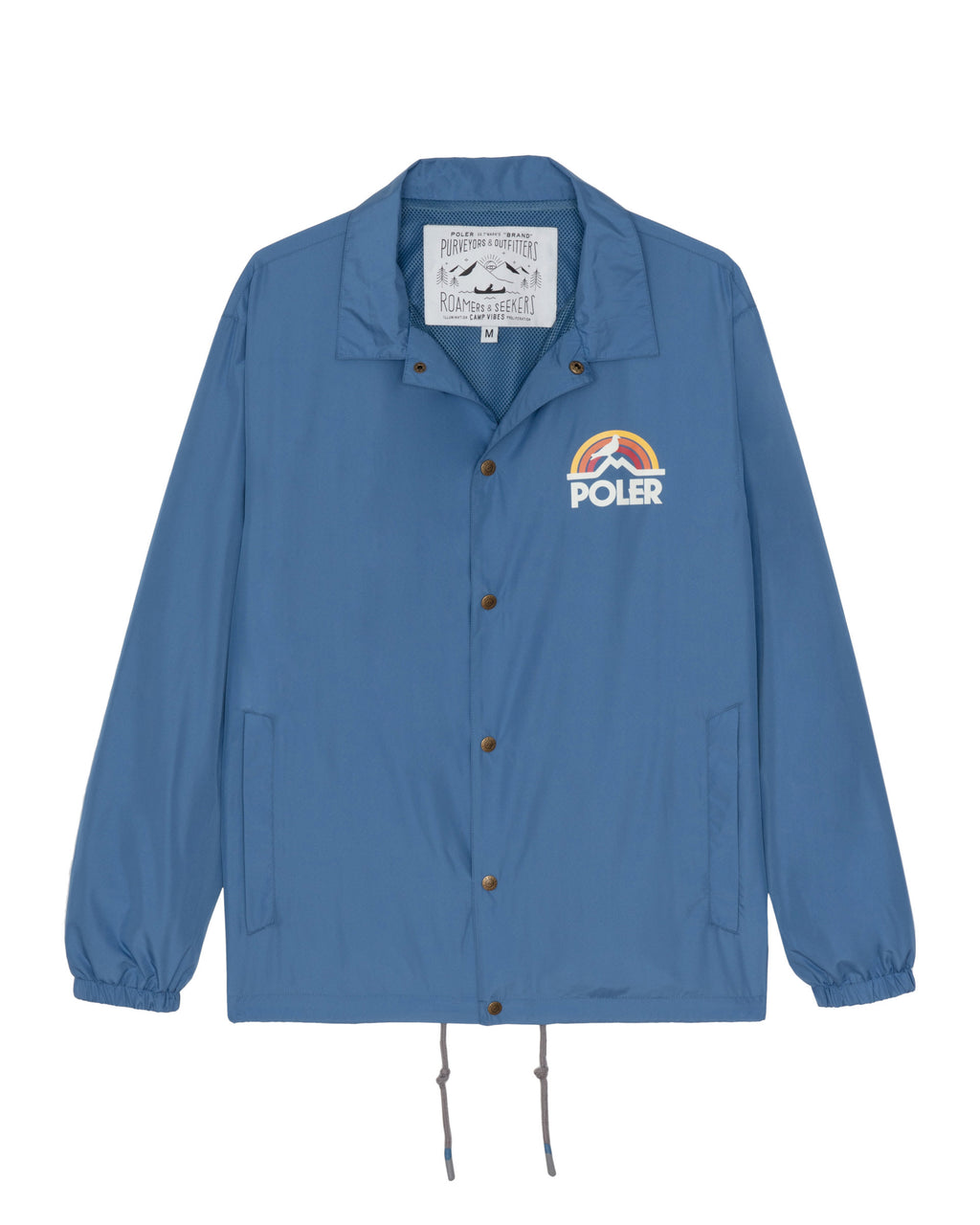 STAPLE x Poler Pigeon Rainbow Coaches Jacket