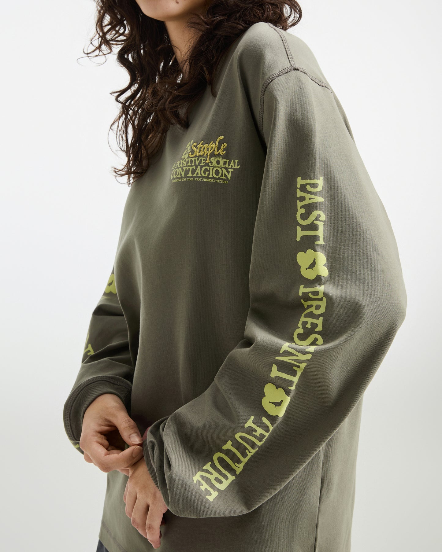 Monstera L/S Tee - LS Tee | Staple Pigeon