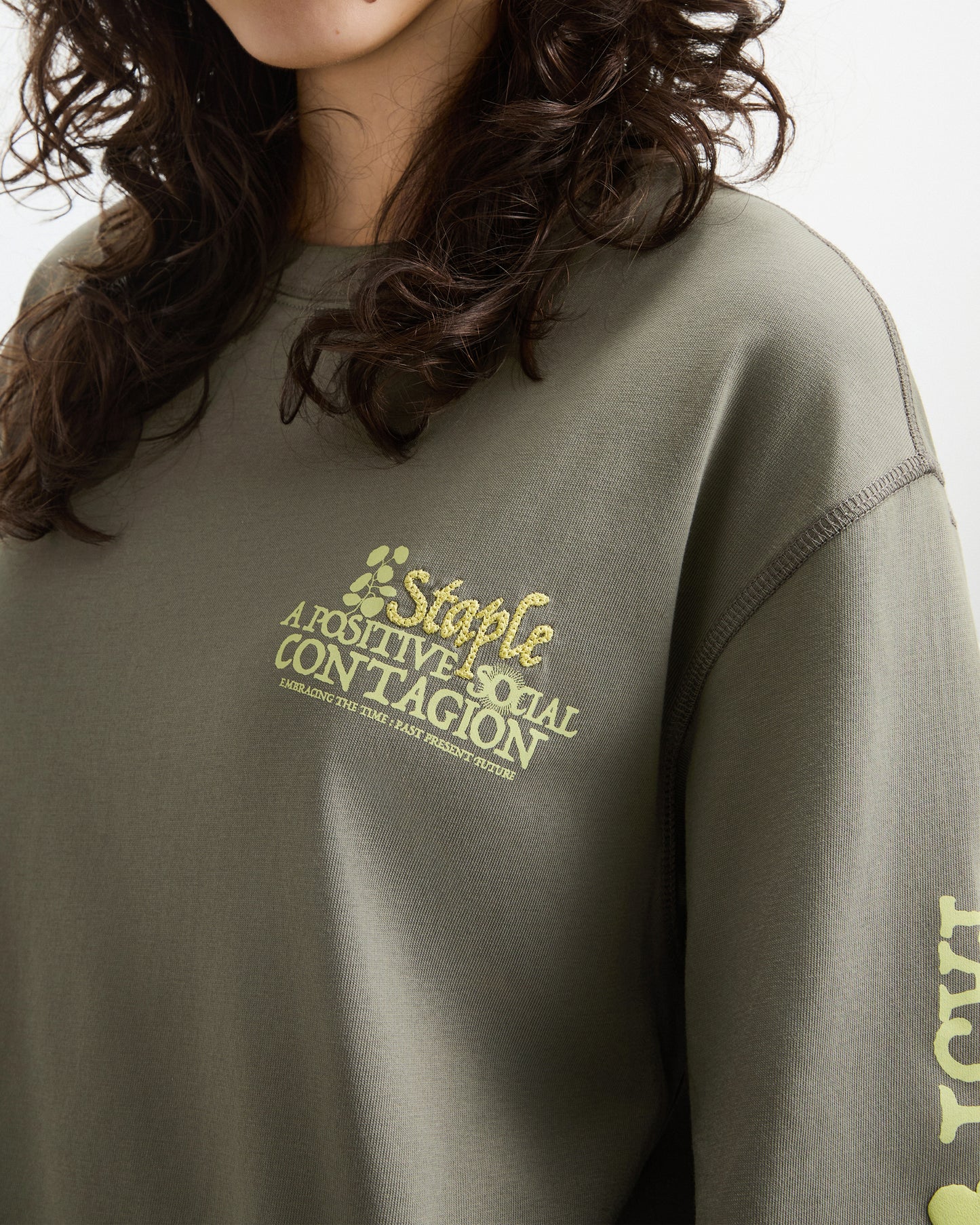 Monstera L/S Tee - LS Tee | Staple Pigeon