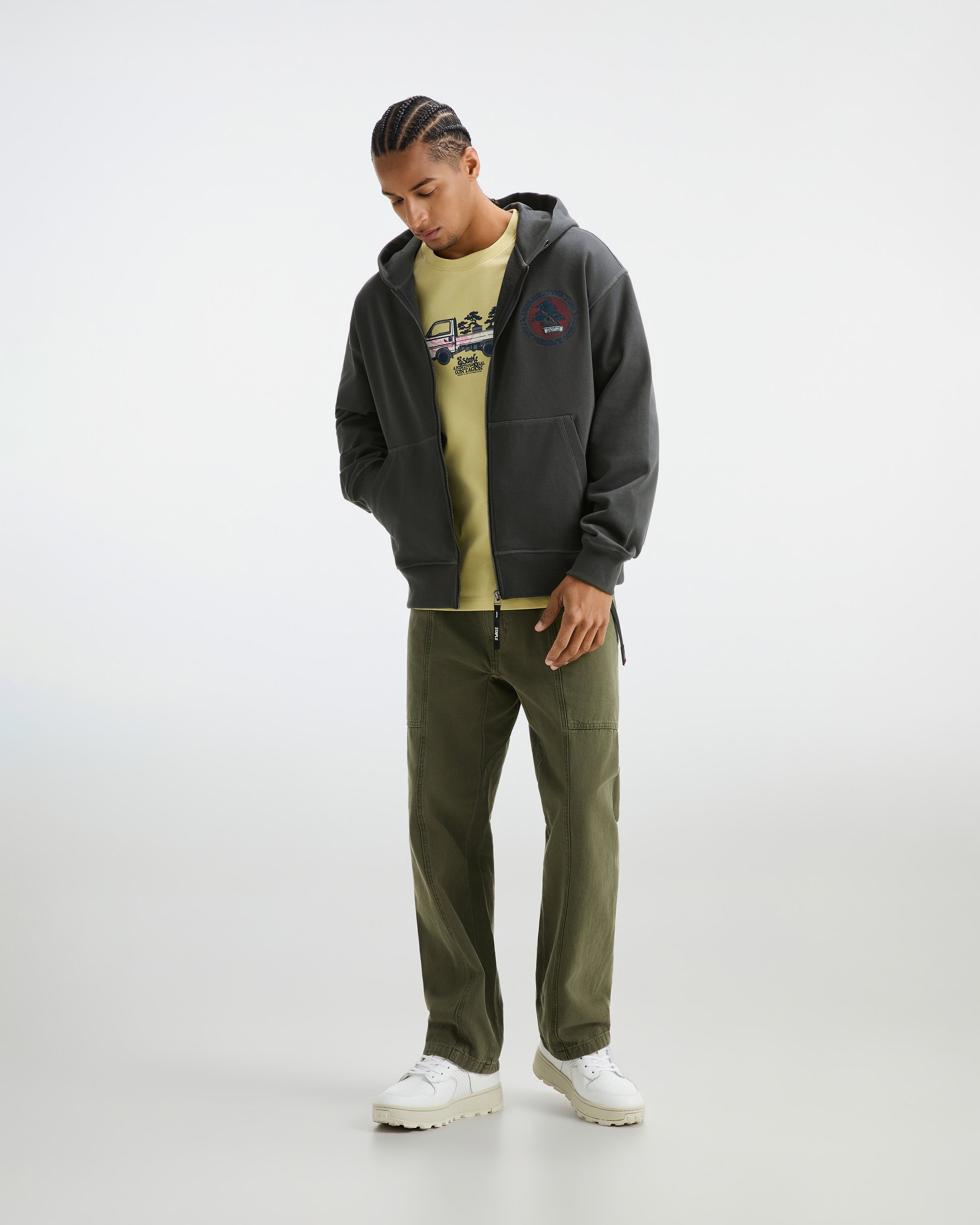 Bonsai Zip Up - Full Zip Hoodie | Staple Pigeon