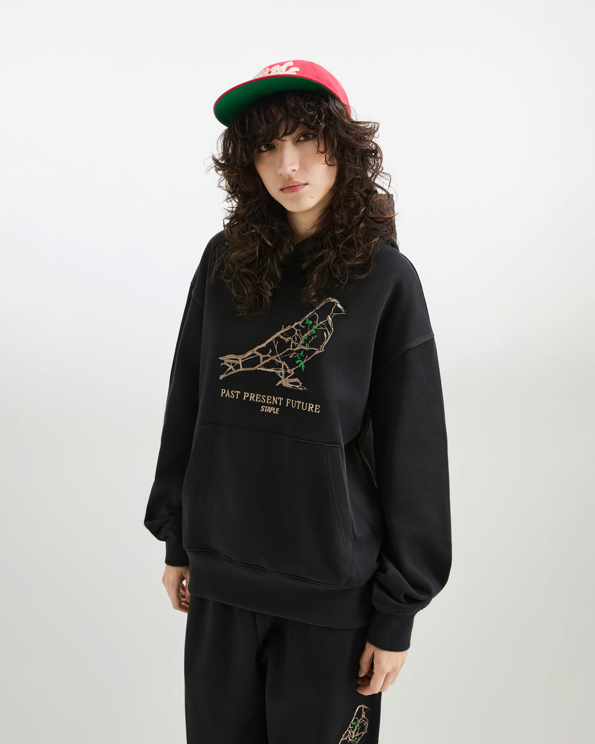 Foliage Pigeon Hoodie - LS Hoodie | Staple Pigeon
