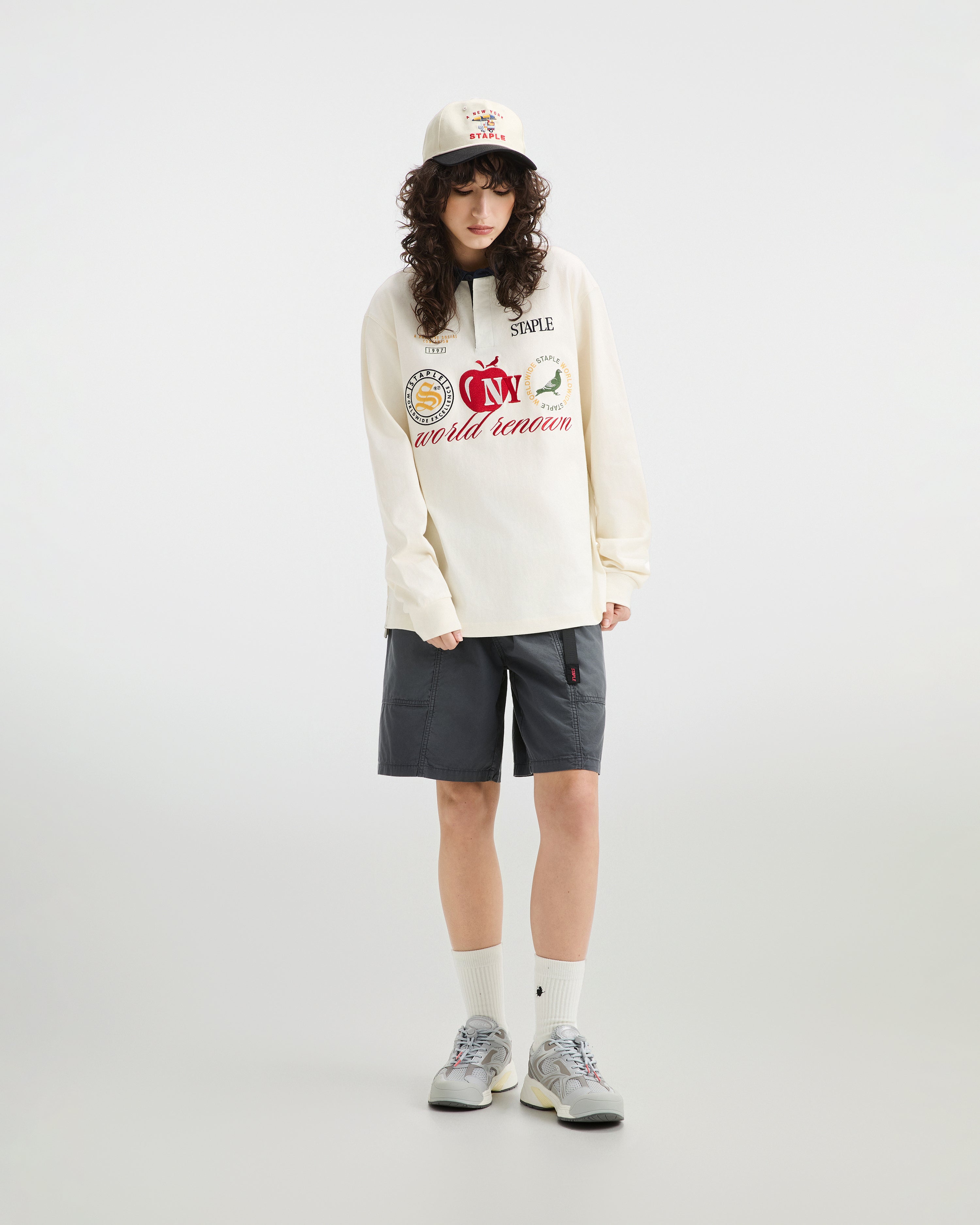 Apple Rugby - LS Tee | Staple Pigeon