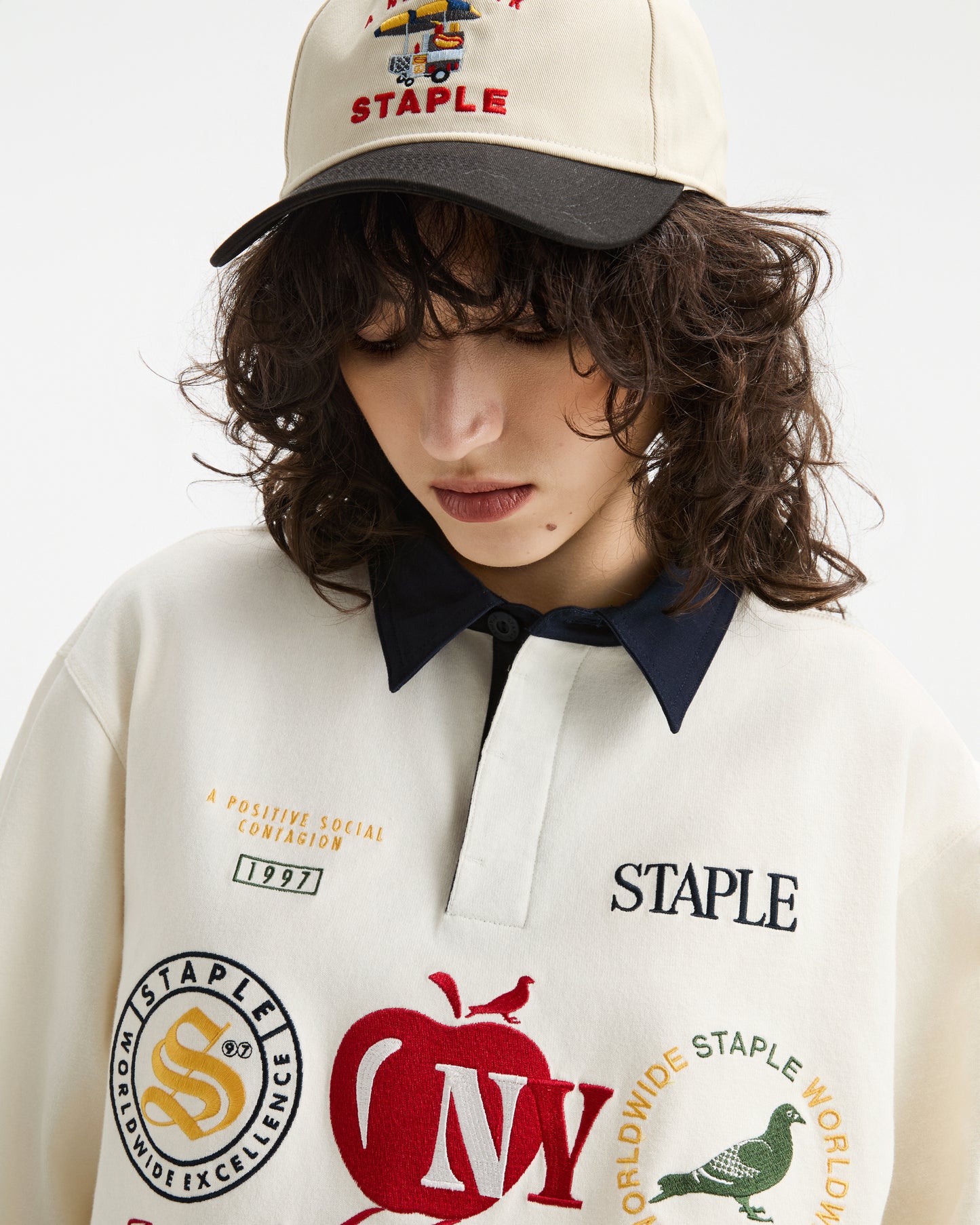 Apple Rugby - LS Tee | Staple Pigeon