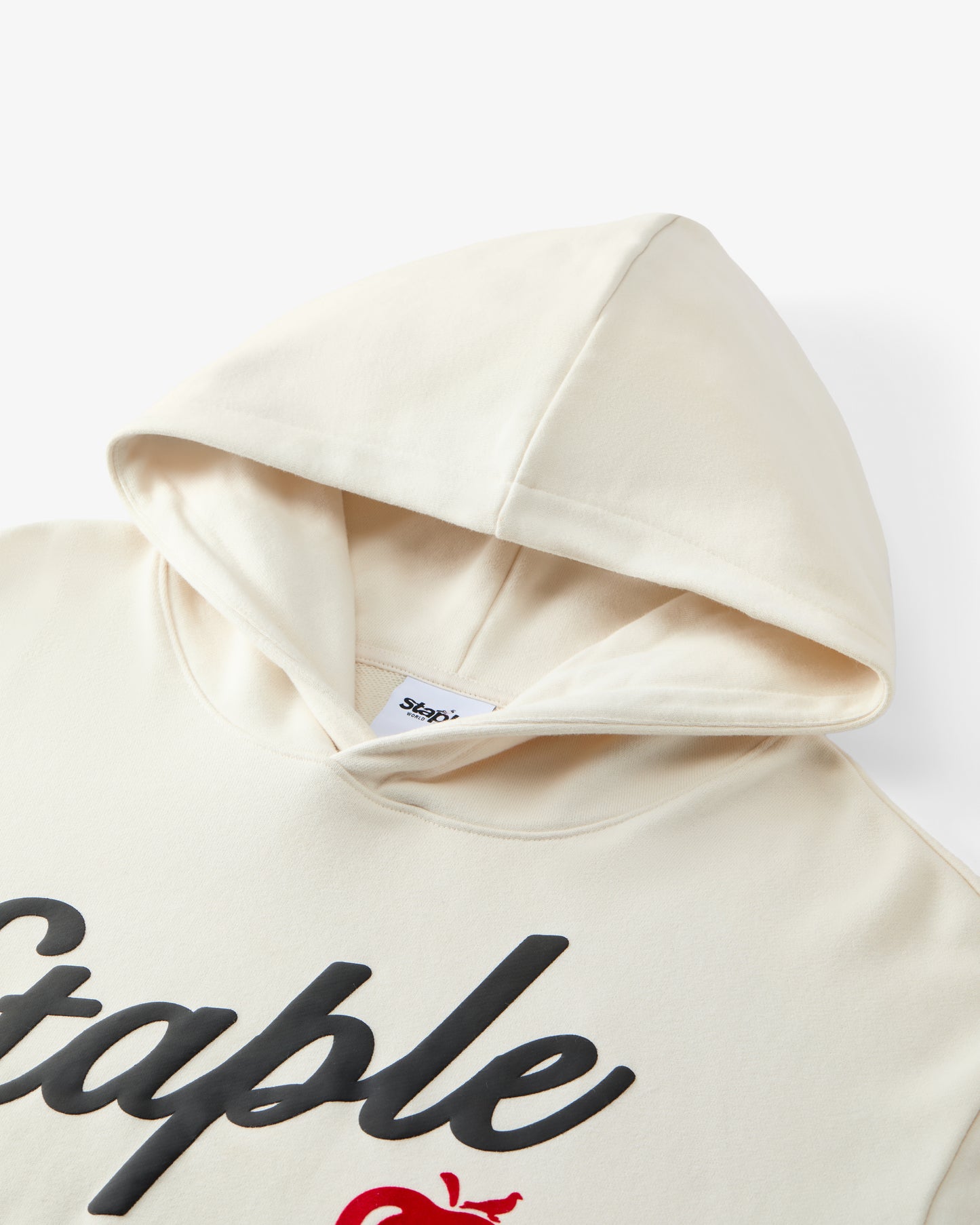 Logo Apple Hoodie - LS Hoodie | Staple Pigeon