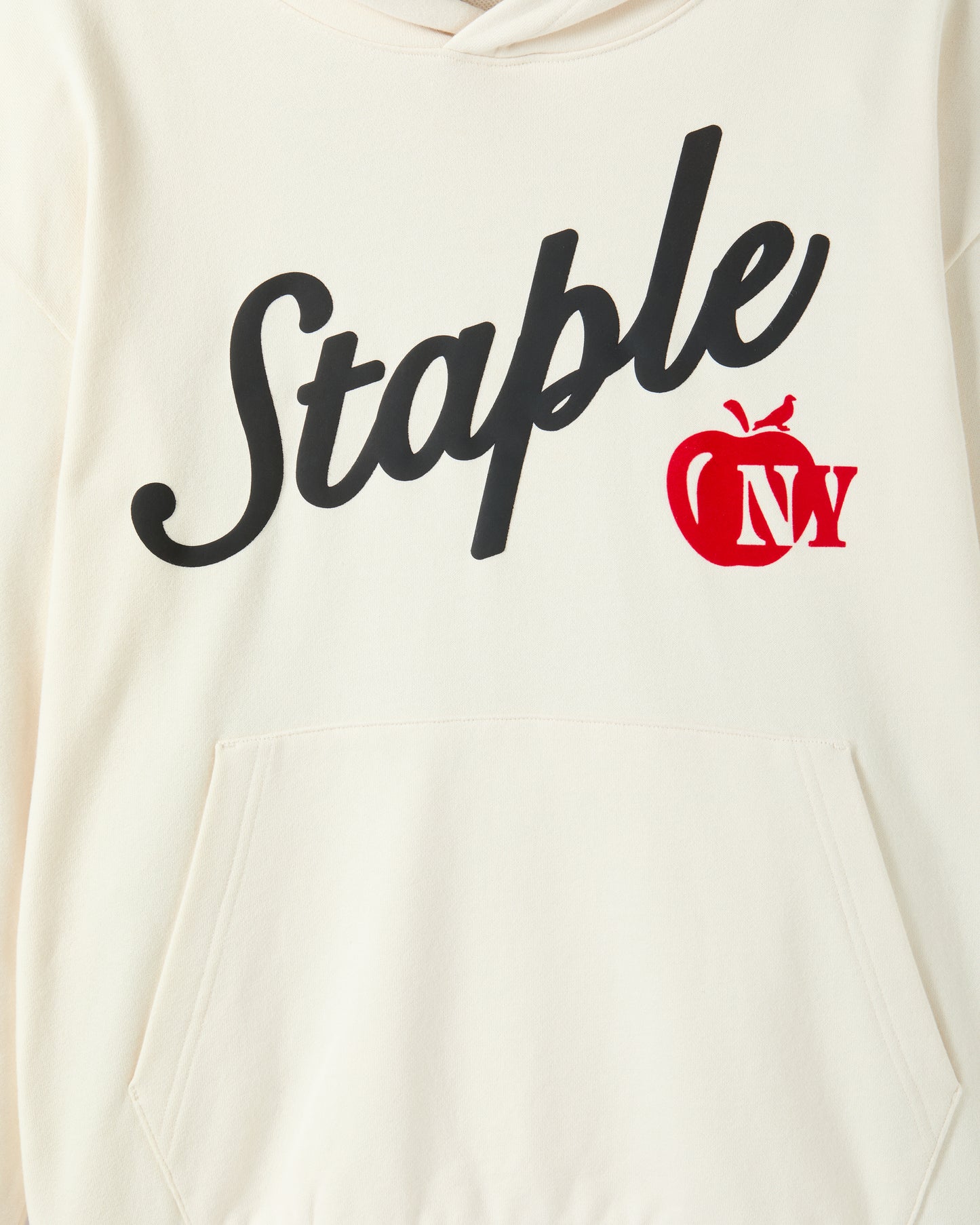 Logo Apple Hoodie - LS Hoodie | Staple Pigeon