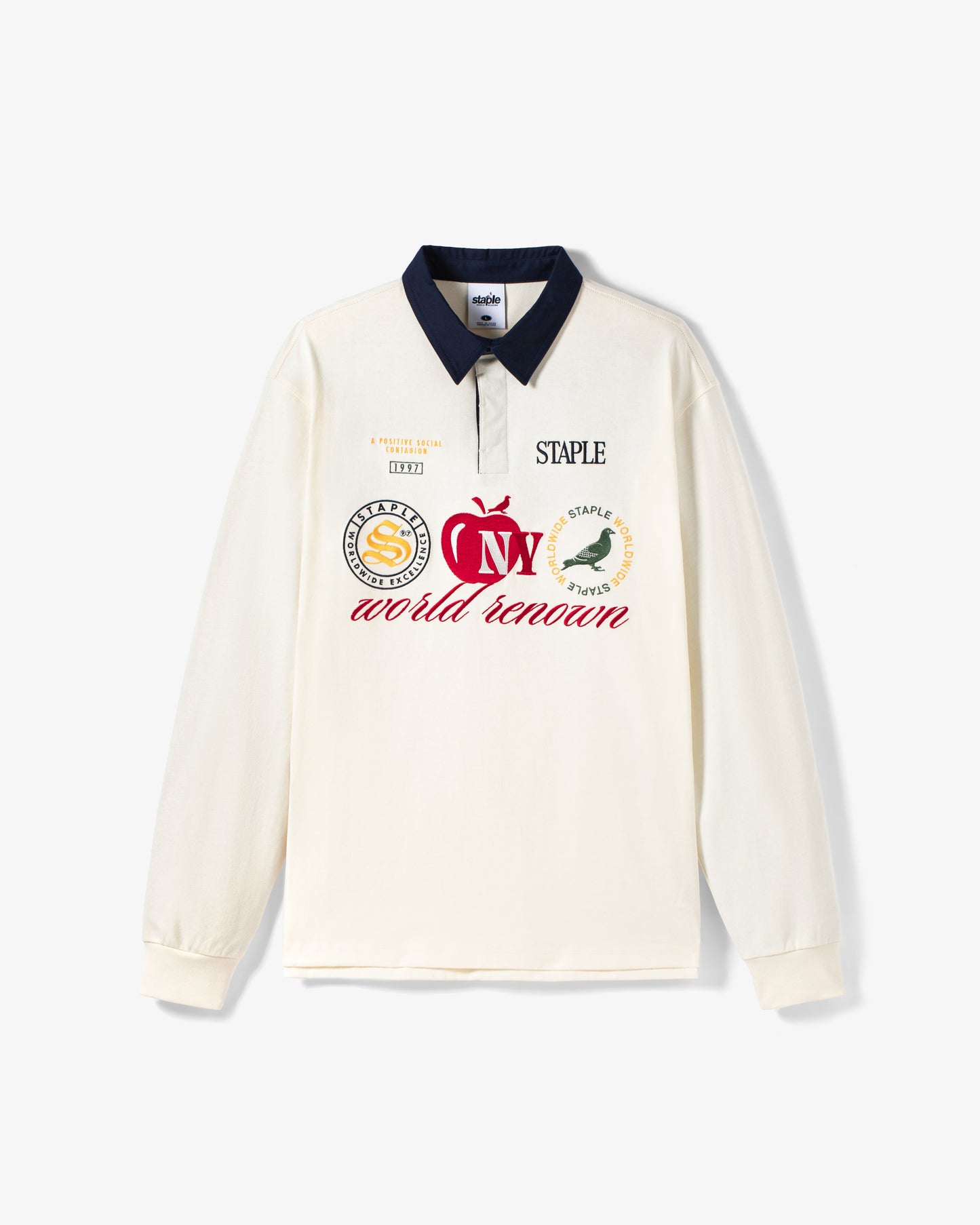 Apple Rugby - LS Tee | Staple Pigeon