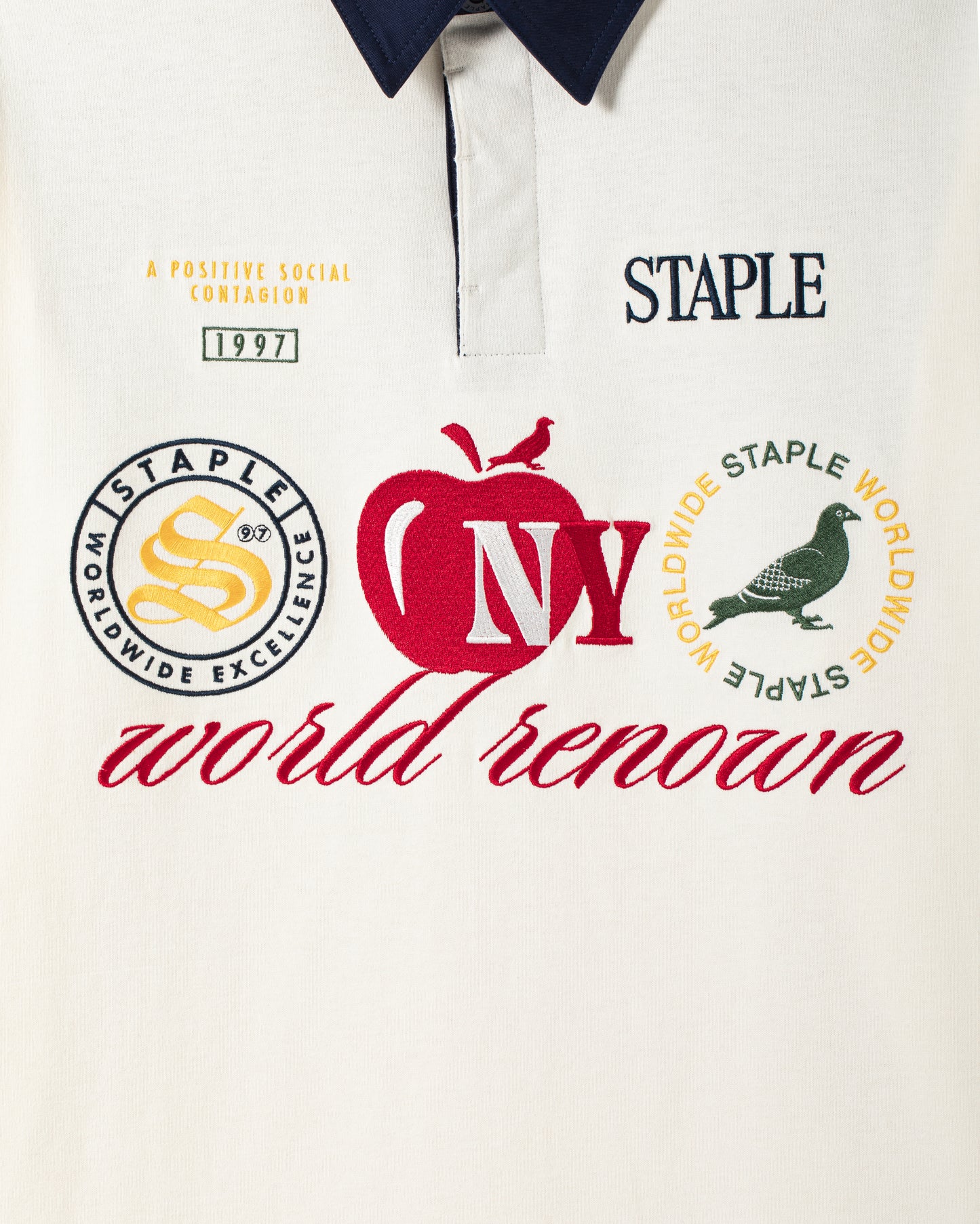 Apple Rugby - LS Tee | Staple Pigeon