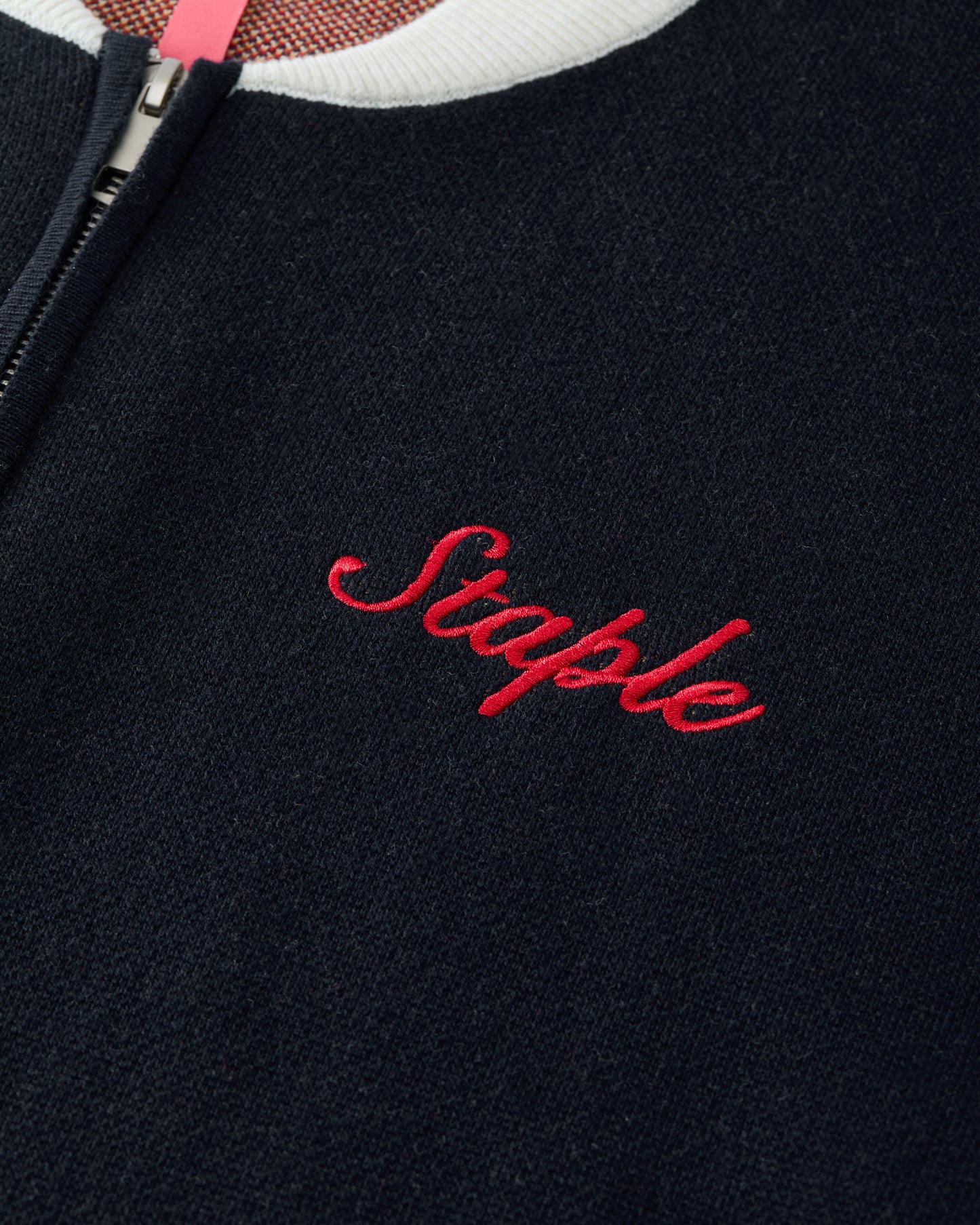 Wreath Zip Knit Sweater - Sweater | Staple Pigeon