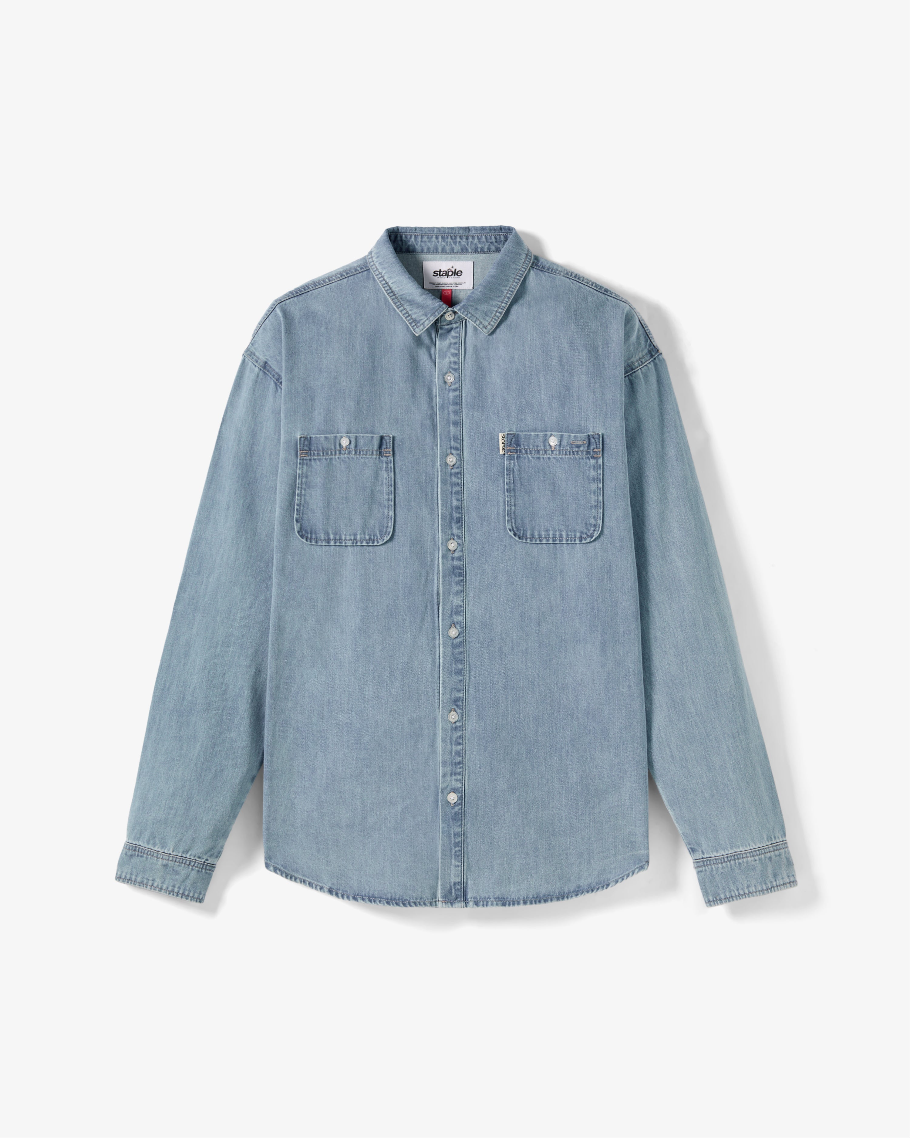 Arch Denim Shirt - LS Woven | Staple Pigeon