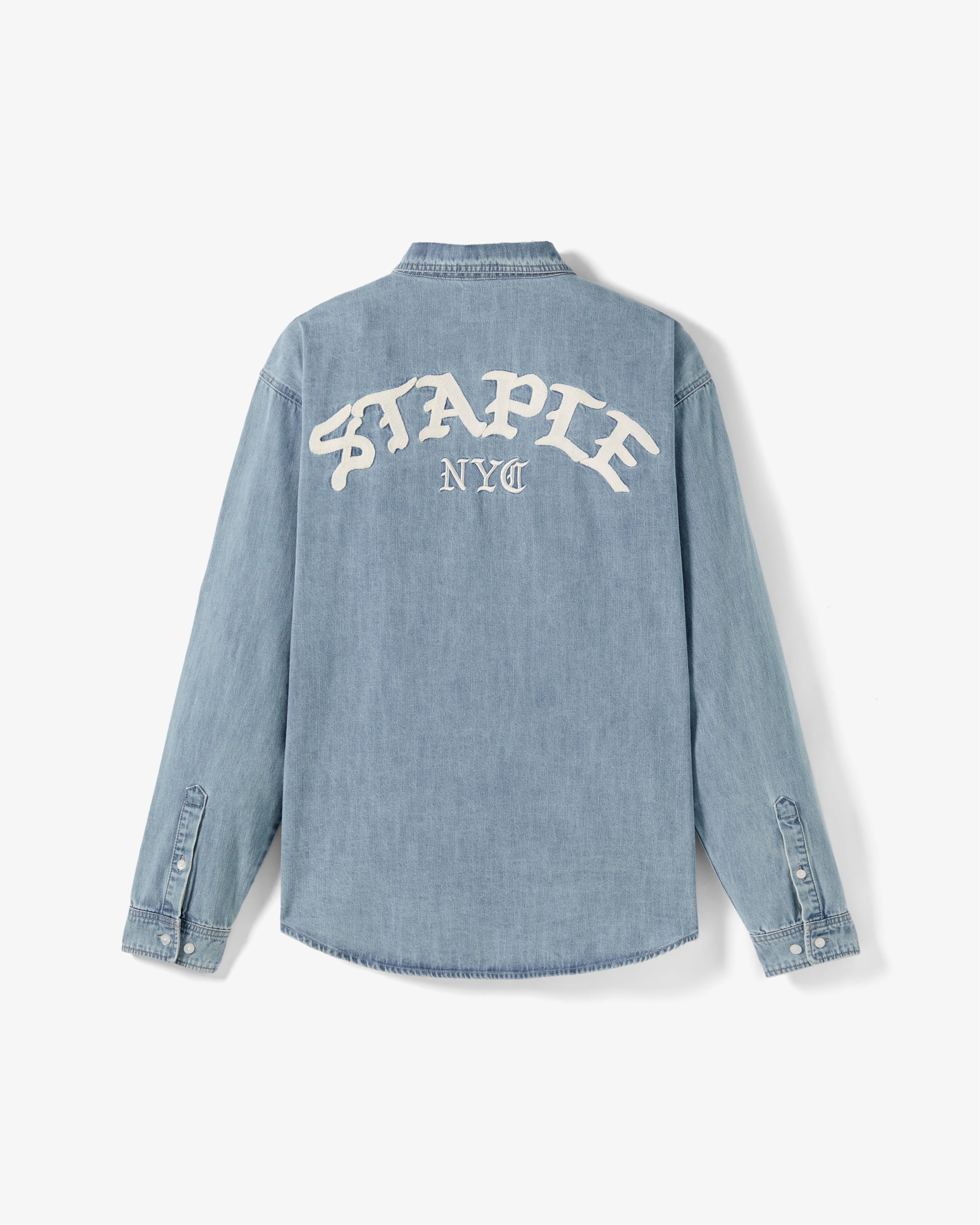 Arch Denim Shirt - LS Woven | Staple Pigeon