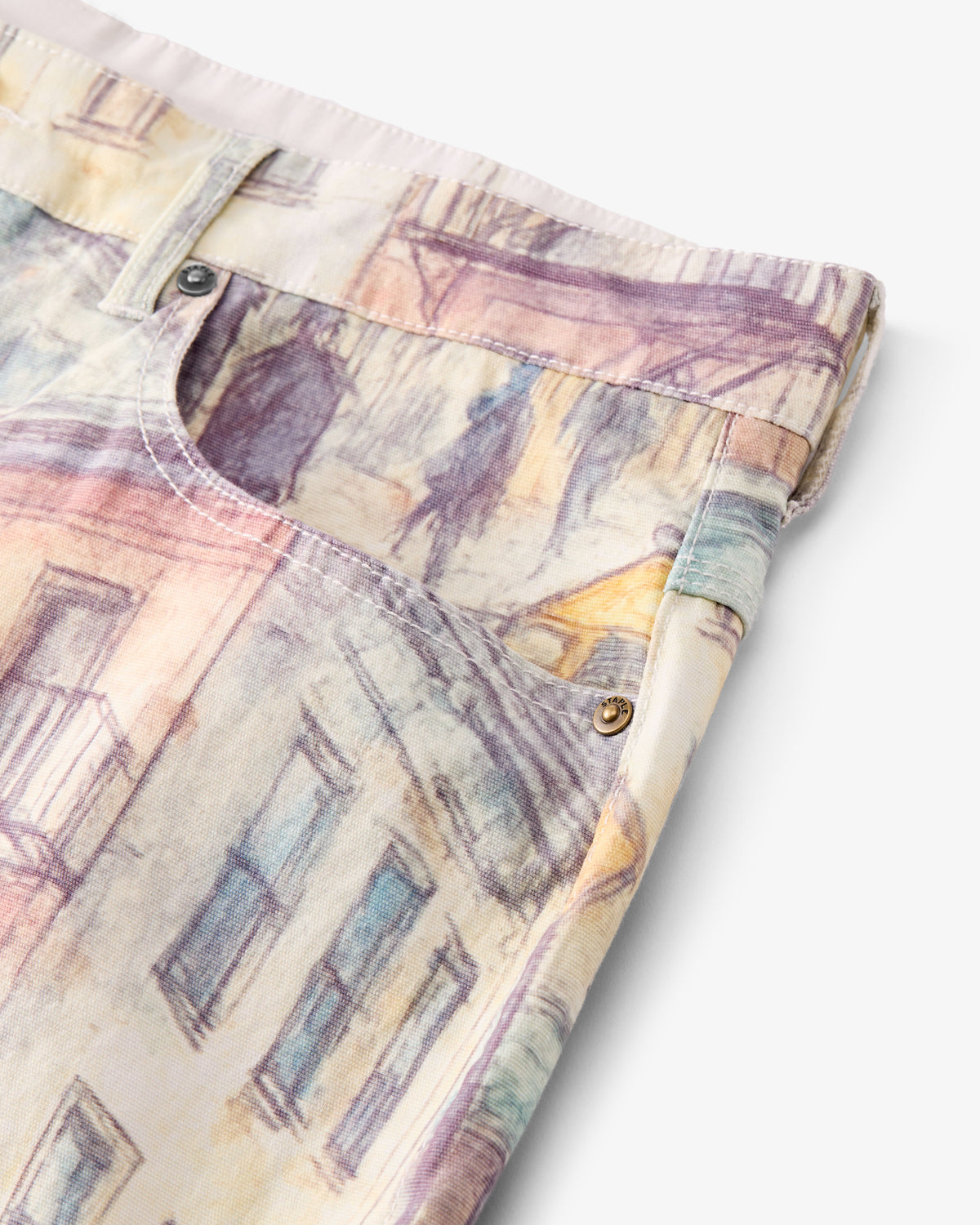 City Mural Pant - Woven Pant | Staple Pigeon