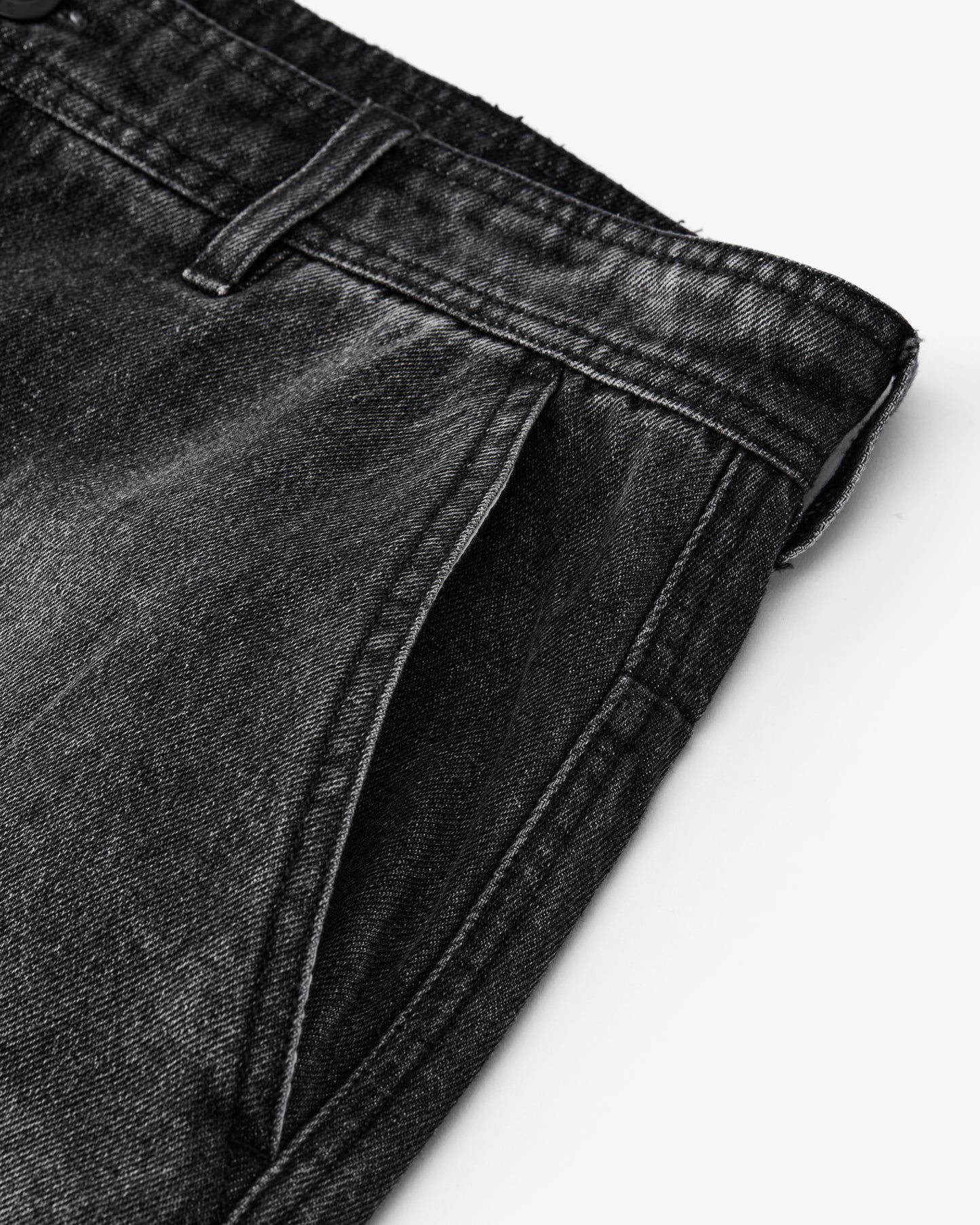 Denim Panel Short - Woven Short | Staple Pigeon