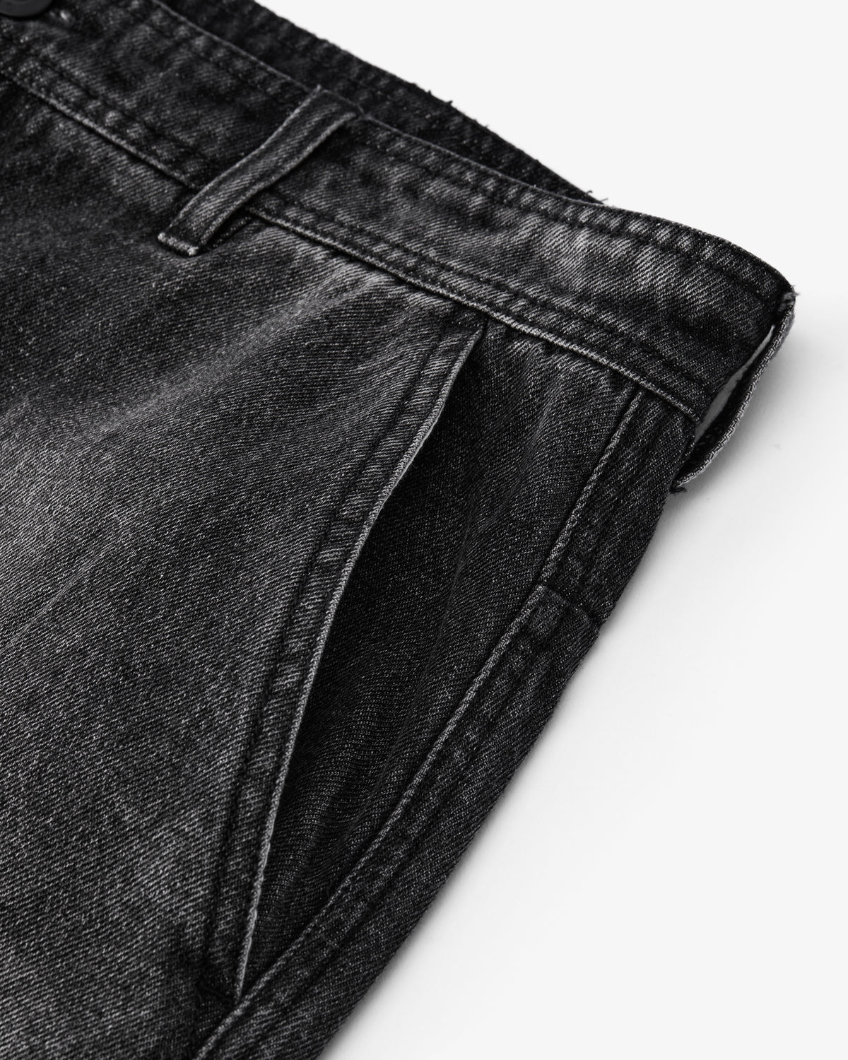 Denim Panel Short - Woven Short | Staple Pigeon