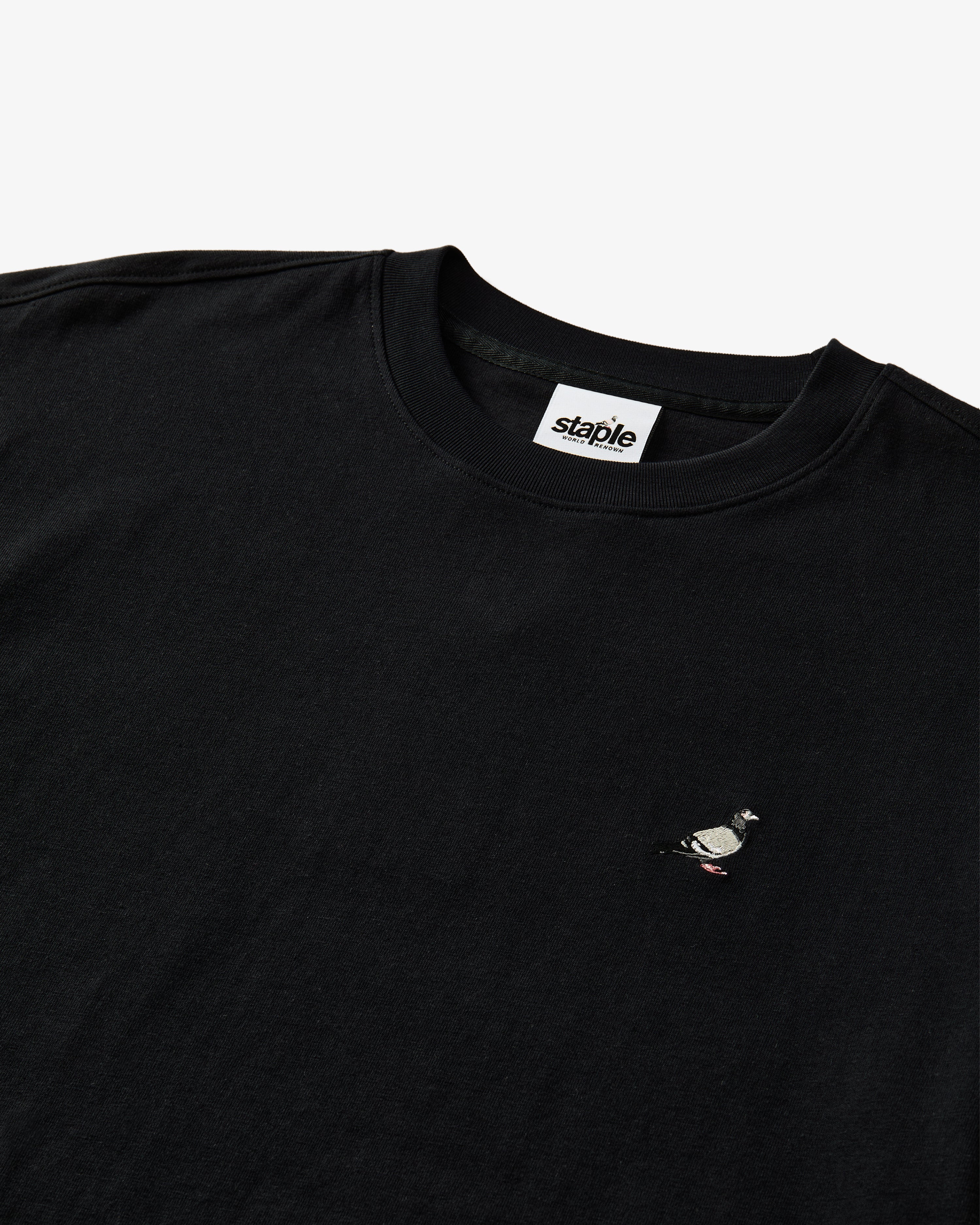 Emb Pigeon Tee - SS Tee | Staple Pigeon