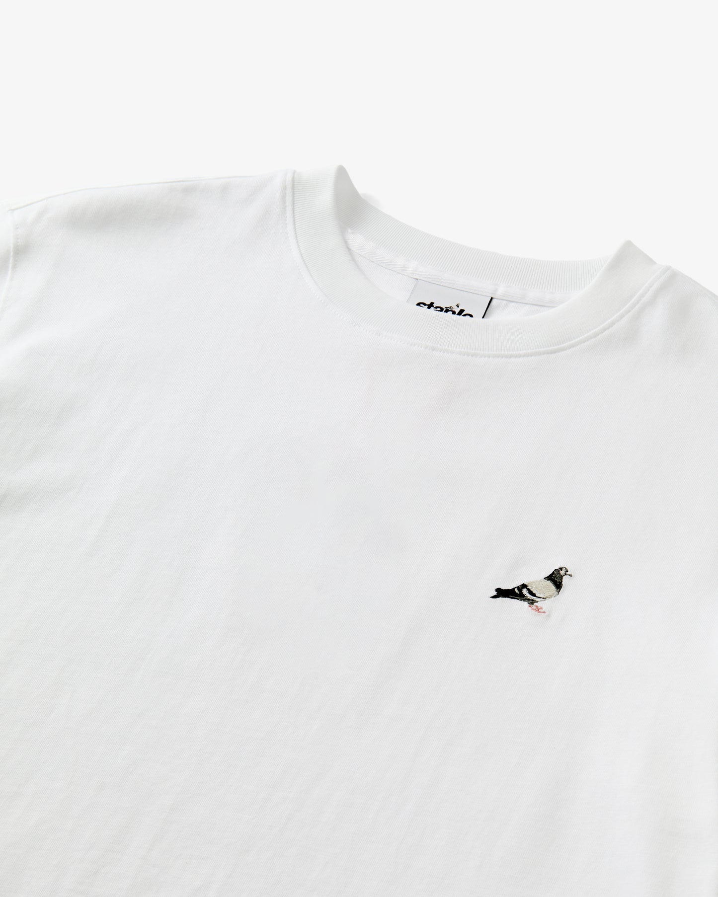Emb Pigeon Tee - SS Tee | Staple Pigeon