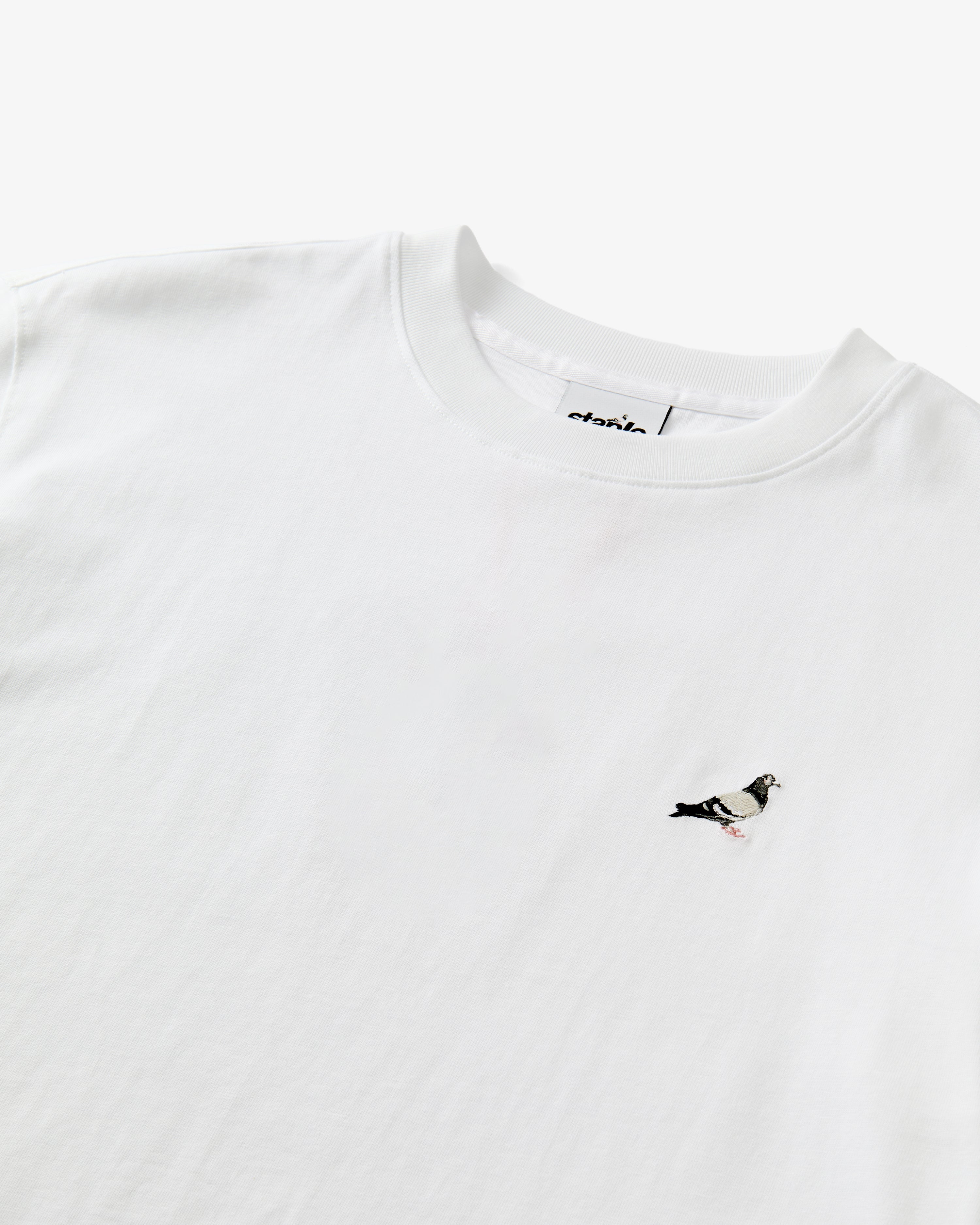 Emb Pigeon Tee - SS Tee | Staple Pigeon