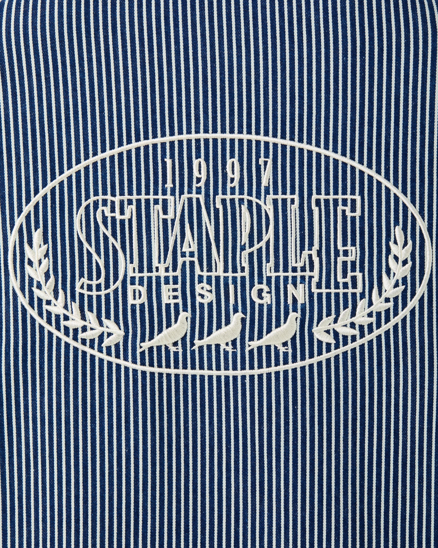 Zip Denim Work Shirt - Woven Shirt | Staple Pigeon