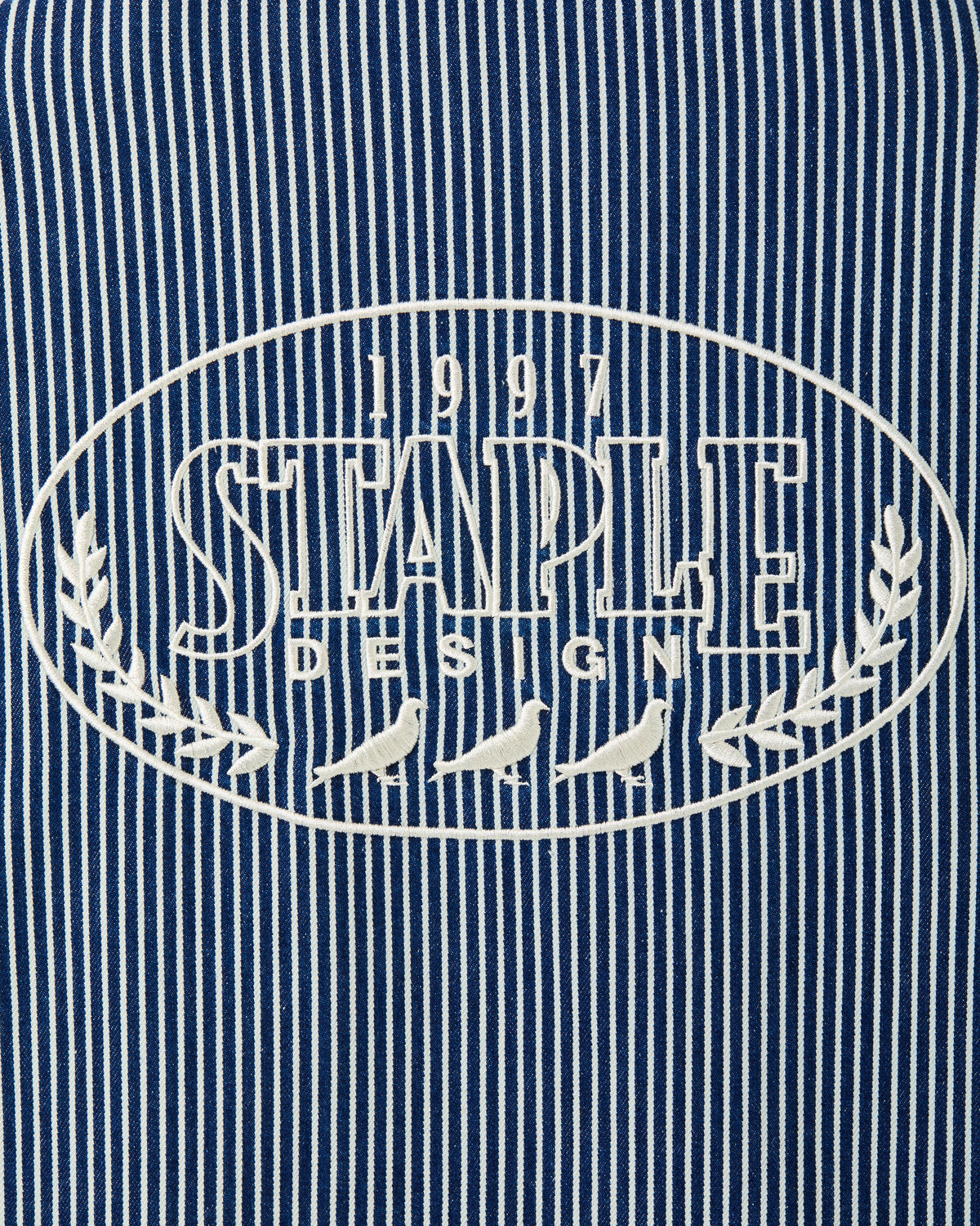 Zip Denim Work Shirt - Woven Shirt | Staple Pigeon