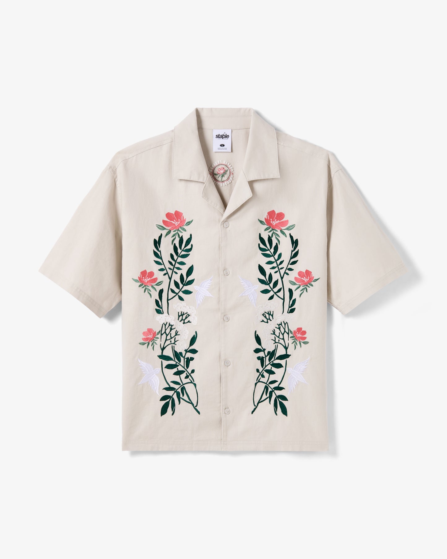 Flora Woven Shirt - LS Woven | Staple Pigeon