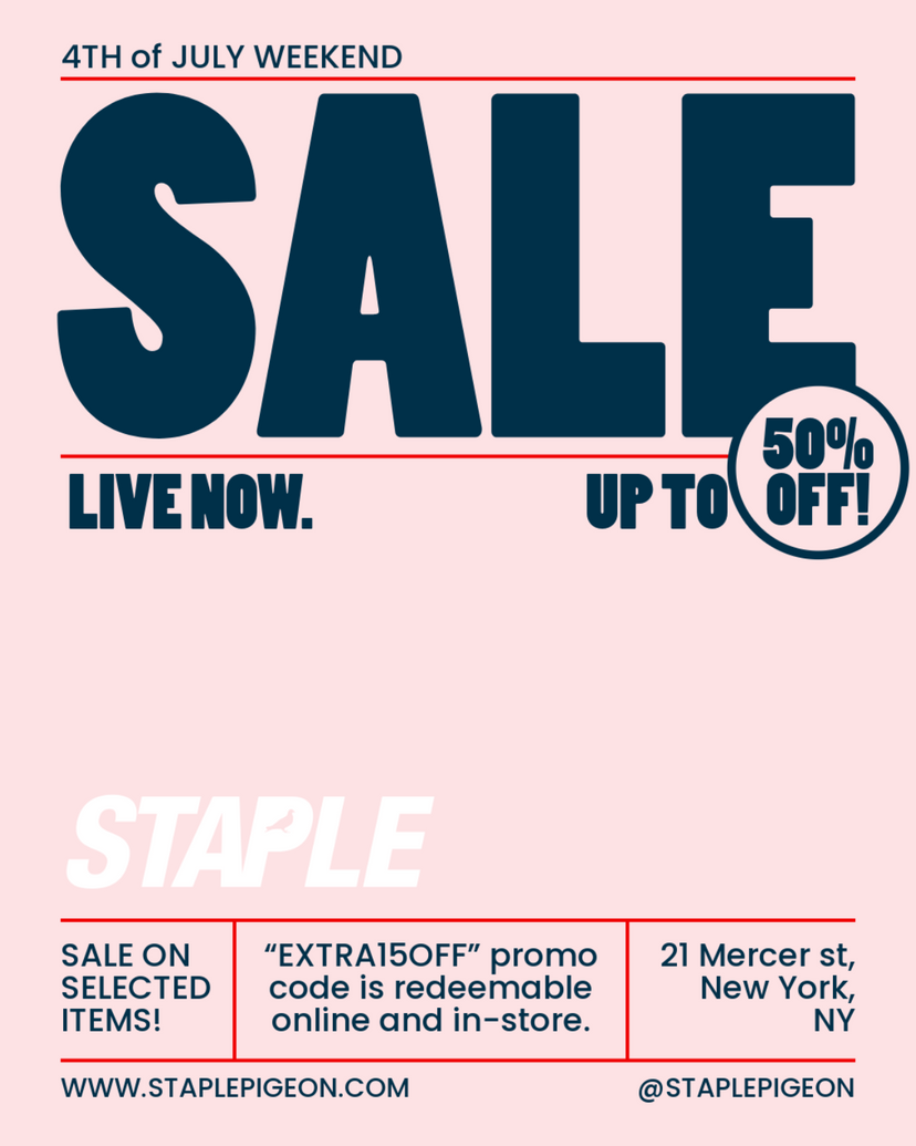 STAPLE - Streetwear Clothing Brand Founded by Jeff Staple