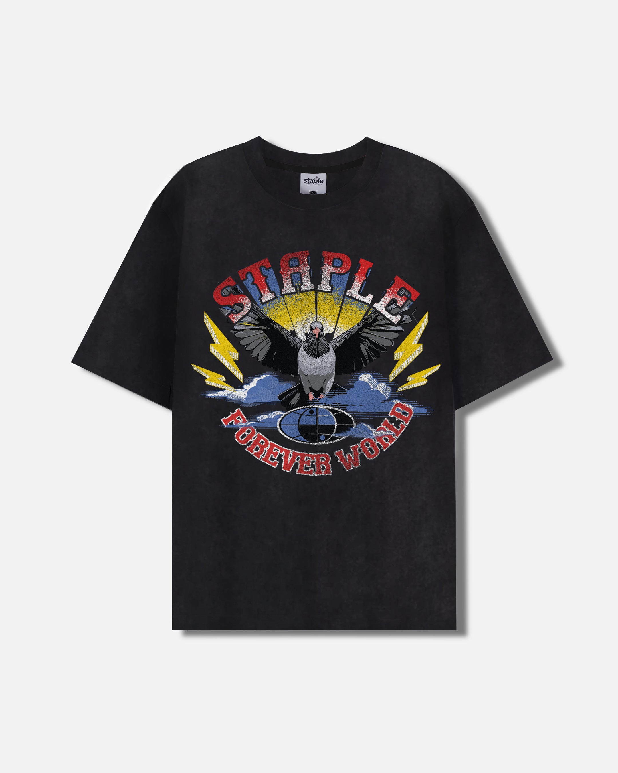 Forever World Tee - SS Tee | Staple Pigeon
