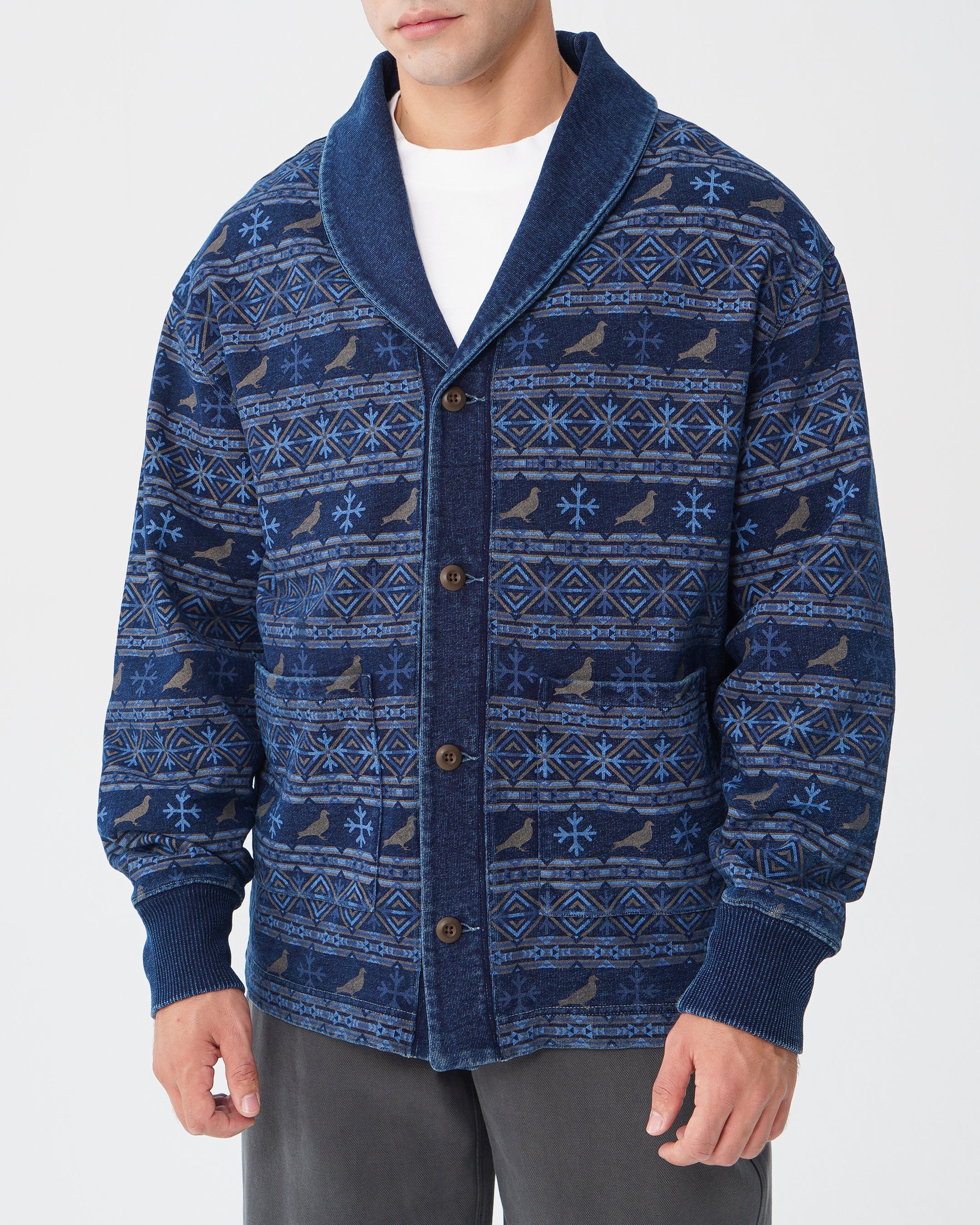 Staple Snow Pigeon Cardigan Staple Snow Pigeon Cardigan