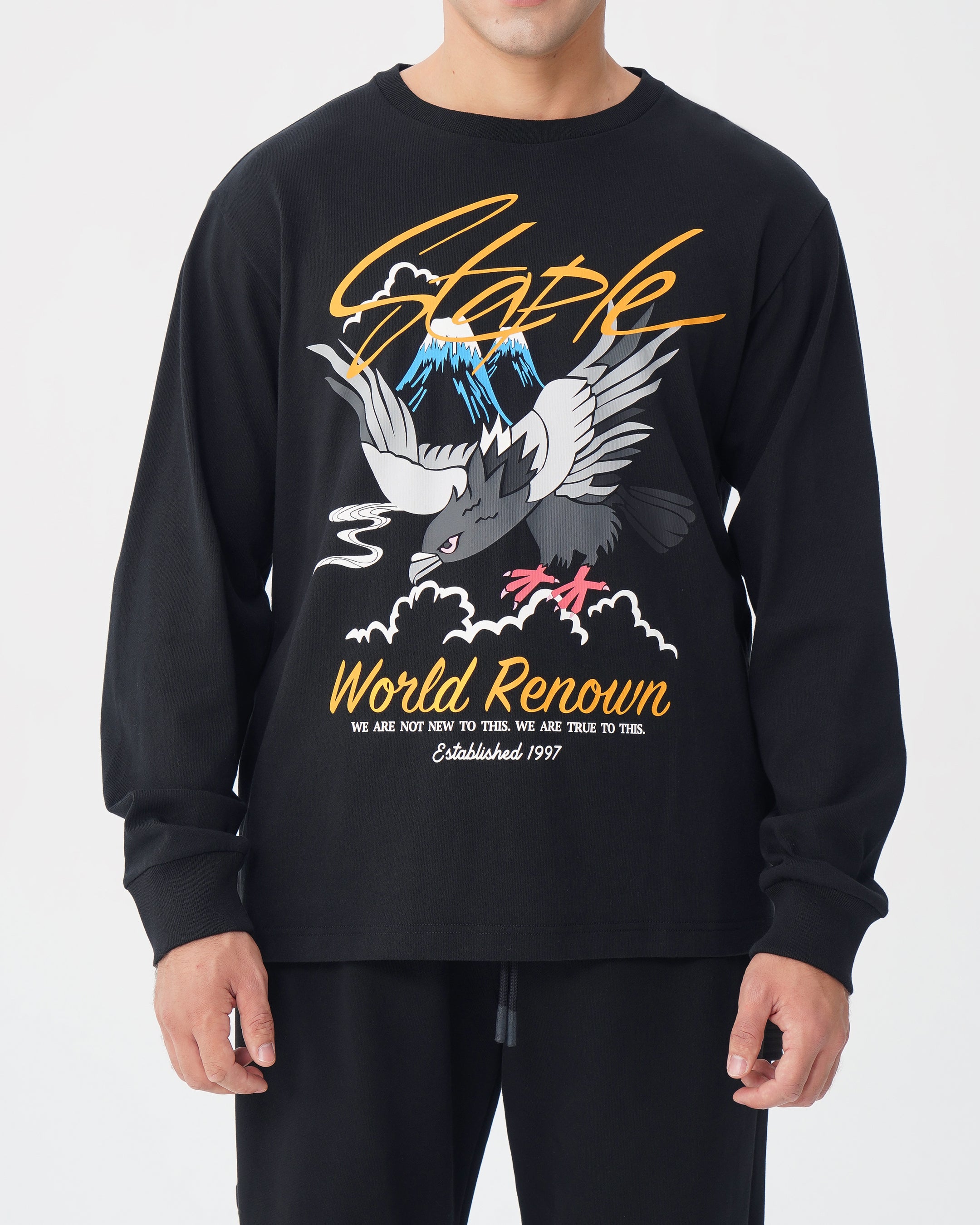 Moonrise L/S Tee - LS Tee | Staple Pigeon
