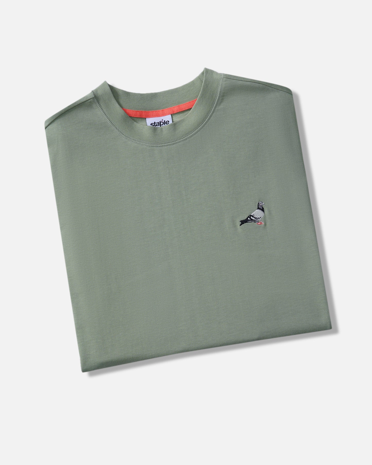 Emb Pigeon Tee - SS Tee | Staple Pigeon
