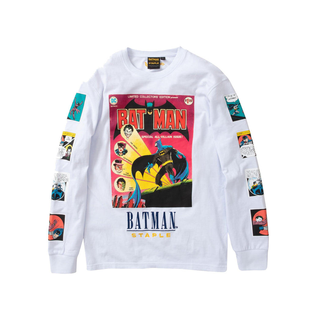 Batman Panel Long Sleeve Tee - Tee | Staple Pigeon