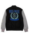 Eldridge Melton Wool Varsity Jacket - Jacket | Staple Pigeon