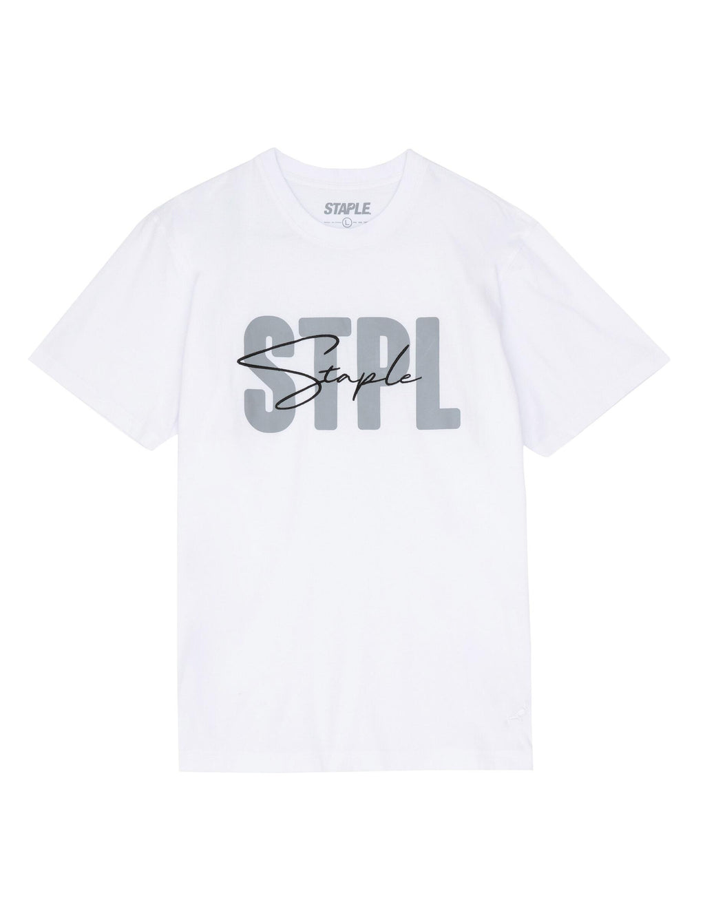 Script Embroidered Tee - Tee | Staple Pigeon