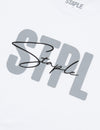 Script Embroidered Tee - Tee | Staple Pigeon