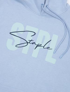 Script Embroidered Hoodie - Hoodie | Staple Pigeon