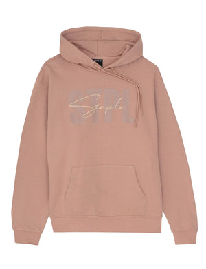 Script Embroidered Hoodie - Hoodie | Staple Pigeon