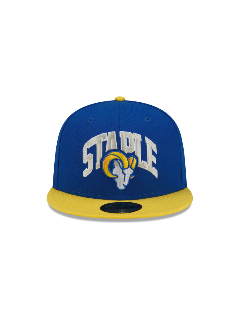 la rams blue hat