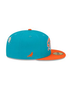 Staple x NFL x New Era 59FIFTY Cap Miami Dolphins - Hat | Staple Pigeon